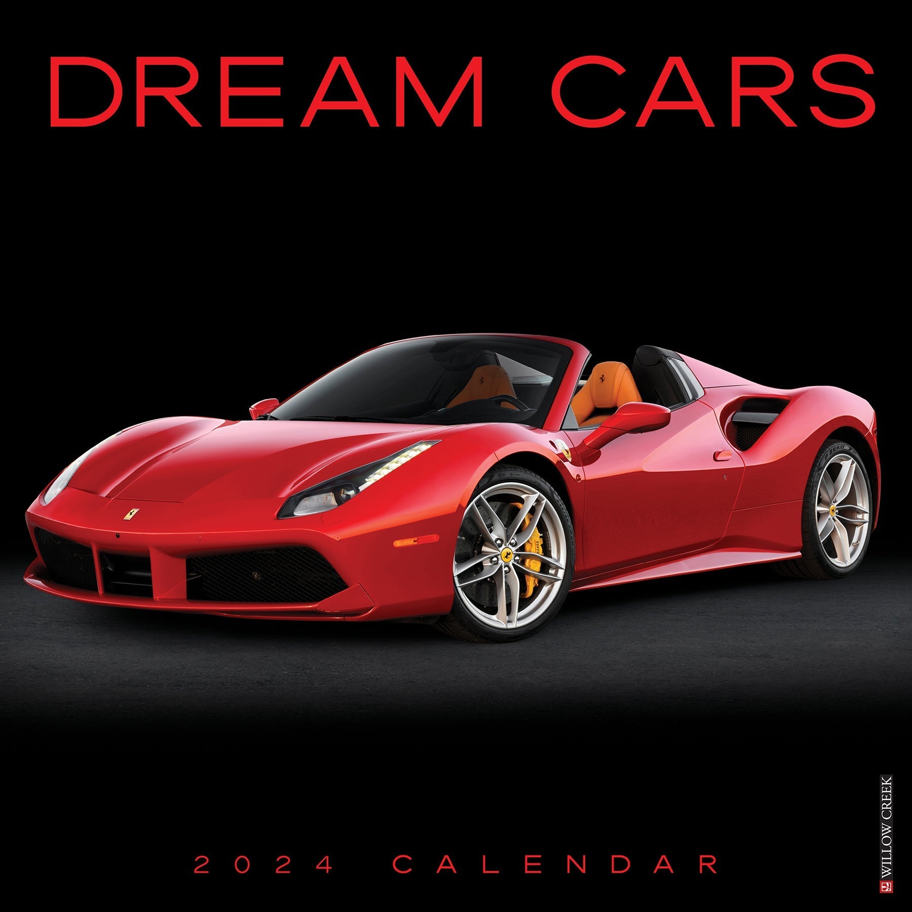 2024 Dream Cars (by Willow Creek) - Square Wall Calendar US