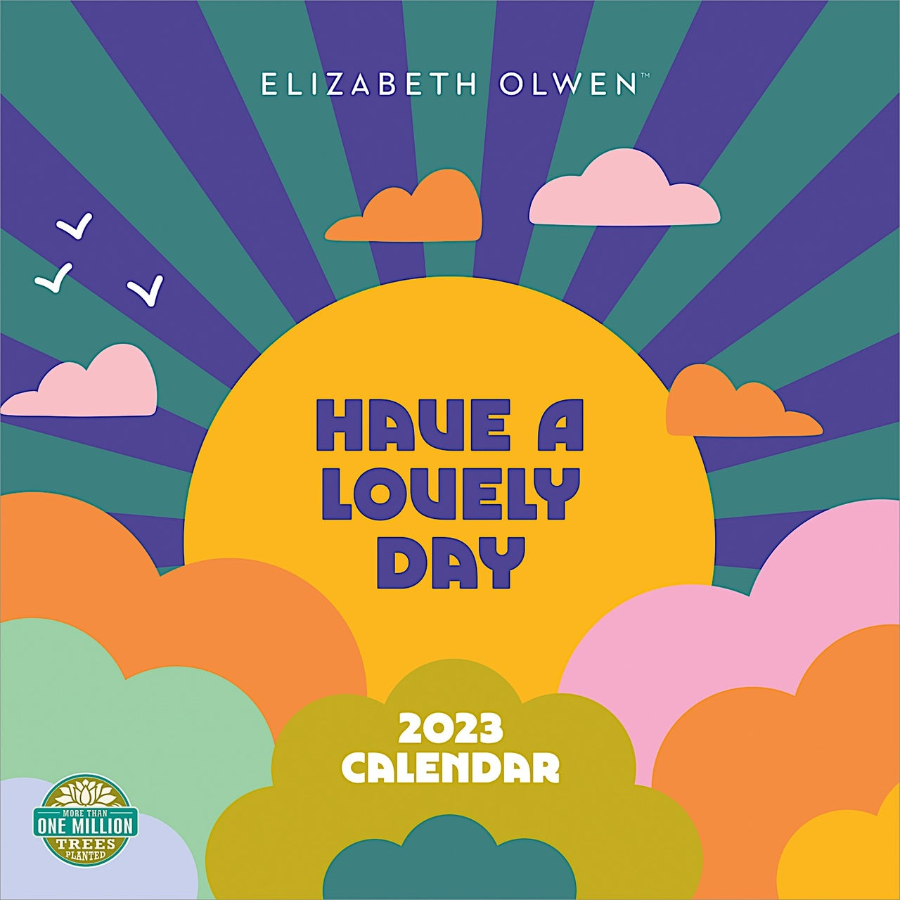 2023 Elizabeth Olwen - Square Wall Calendar