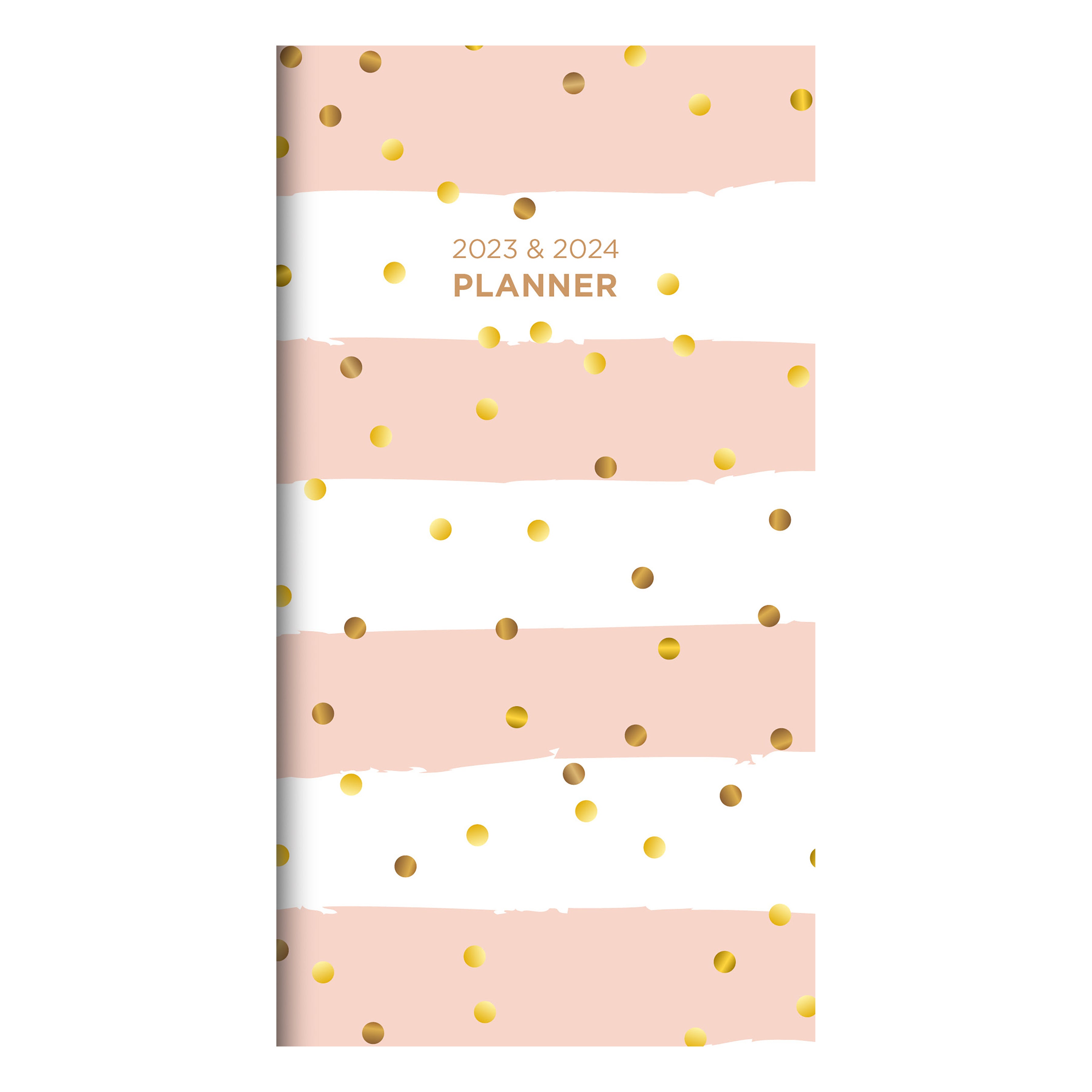 2023-2024 Gold Blush - 2-Year Monthly Pocket Diary/Planner