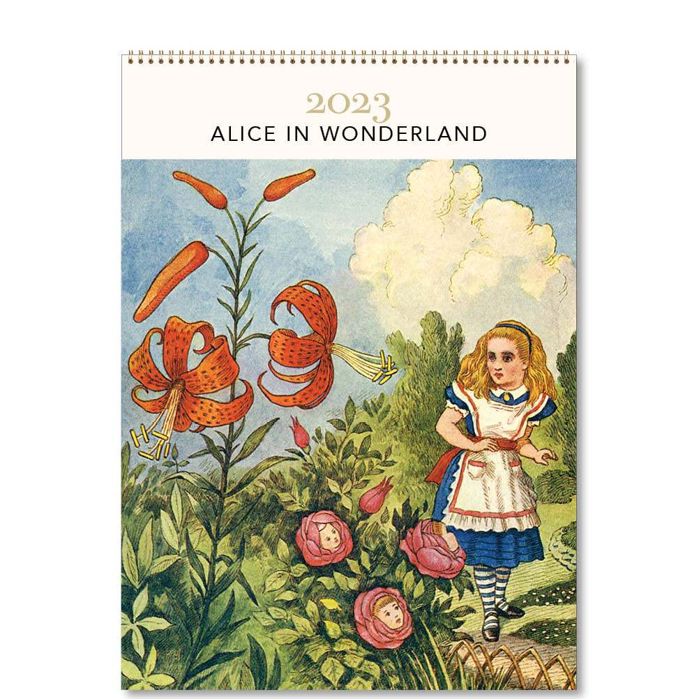 2023 Alice In Wonderland - Deluxe Wall Calendar