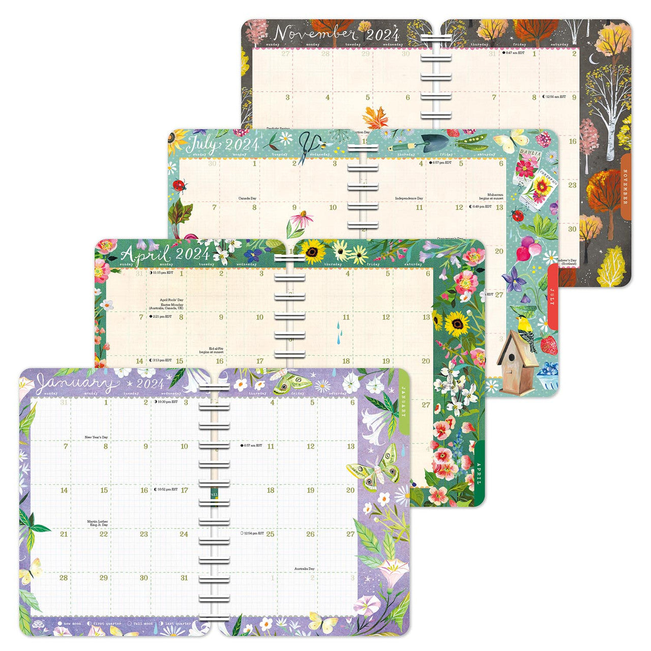 2024 Katie Daisy - Weekly Diary/Planner