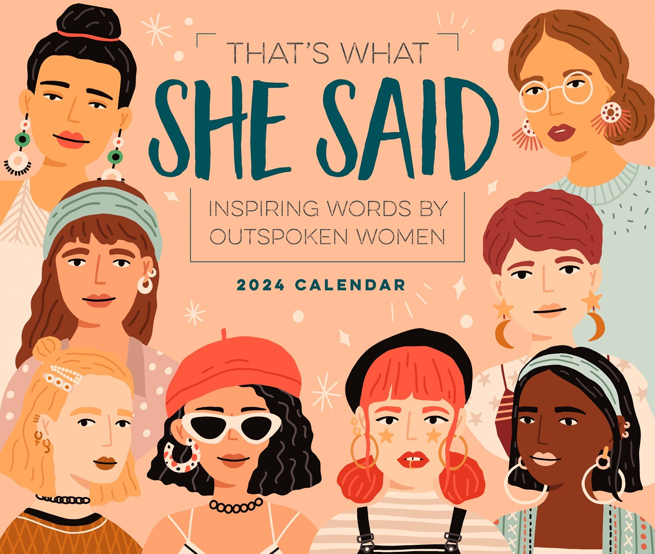 2024 That's What She Said - Daily Boxed Page-A-Day Calendar US