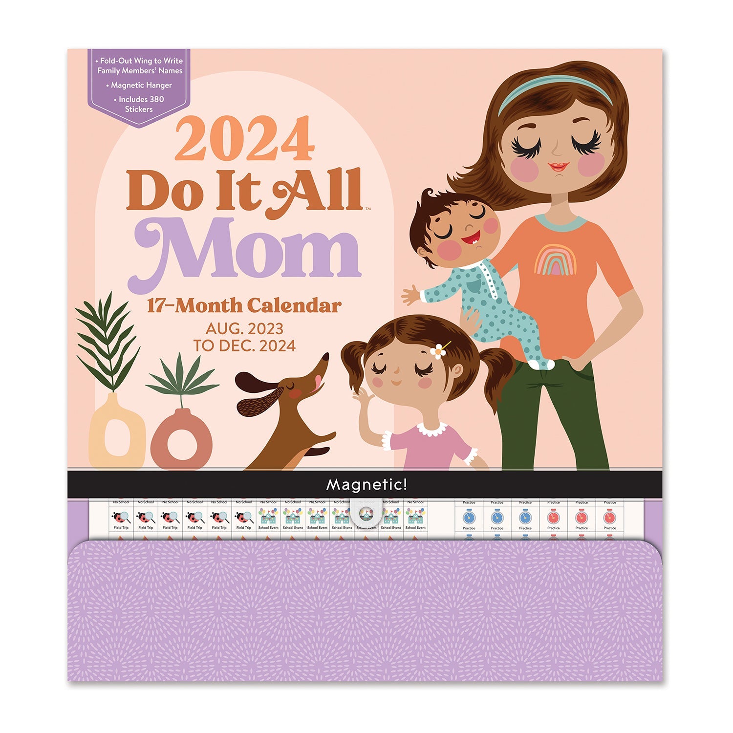 2024 Mom Do It All - Magnetic Wall Calendar