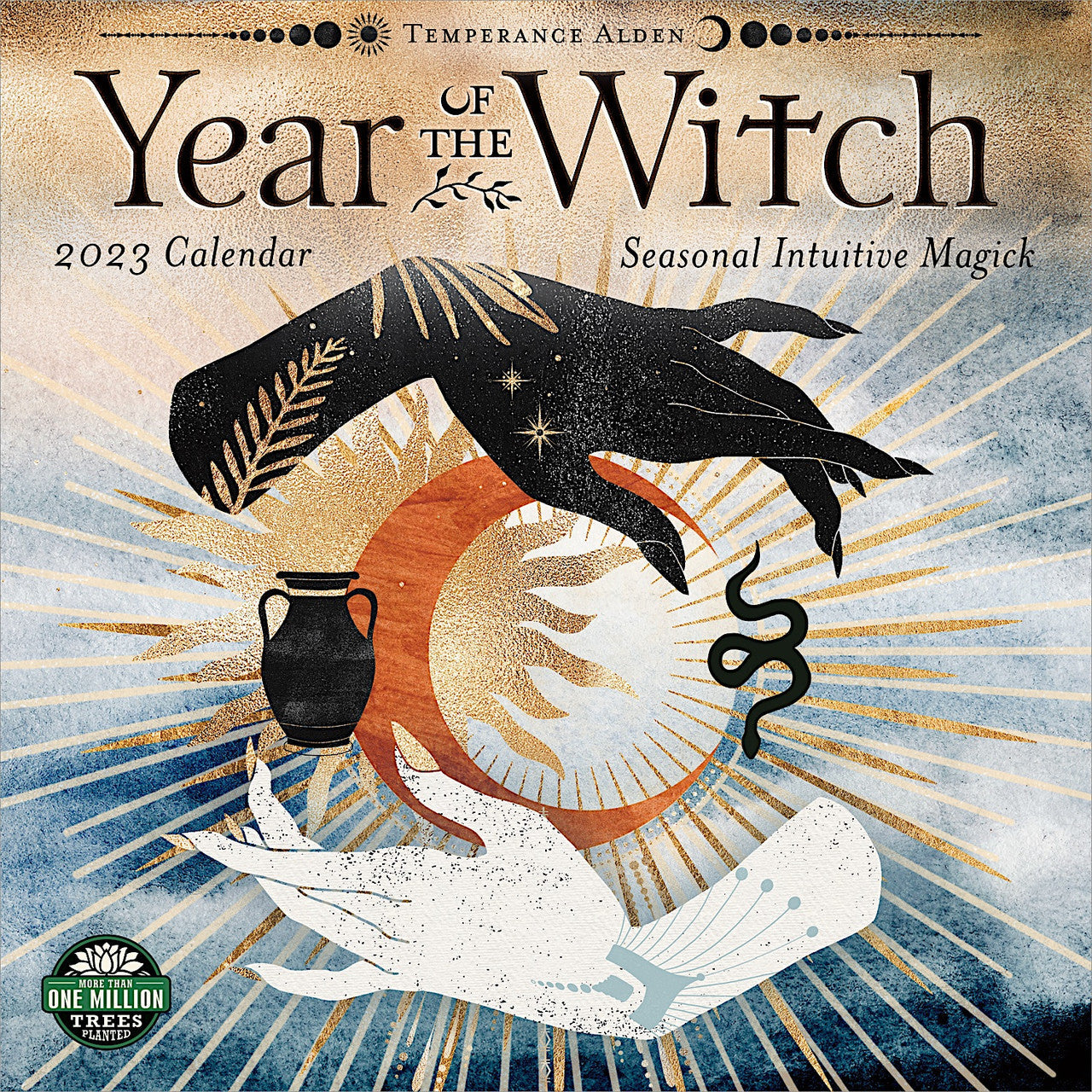 2023 Year Of The Witch - Square Wall Calendar