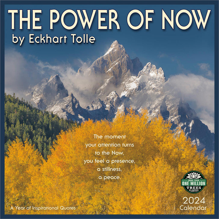2024 Power of Now - Square Wall Calendar