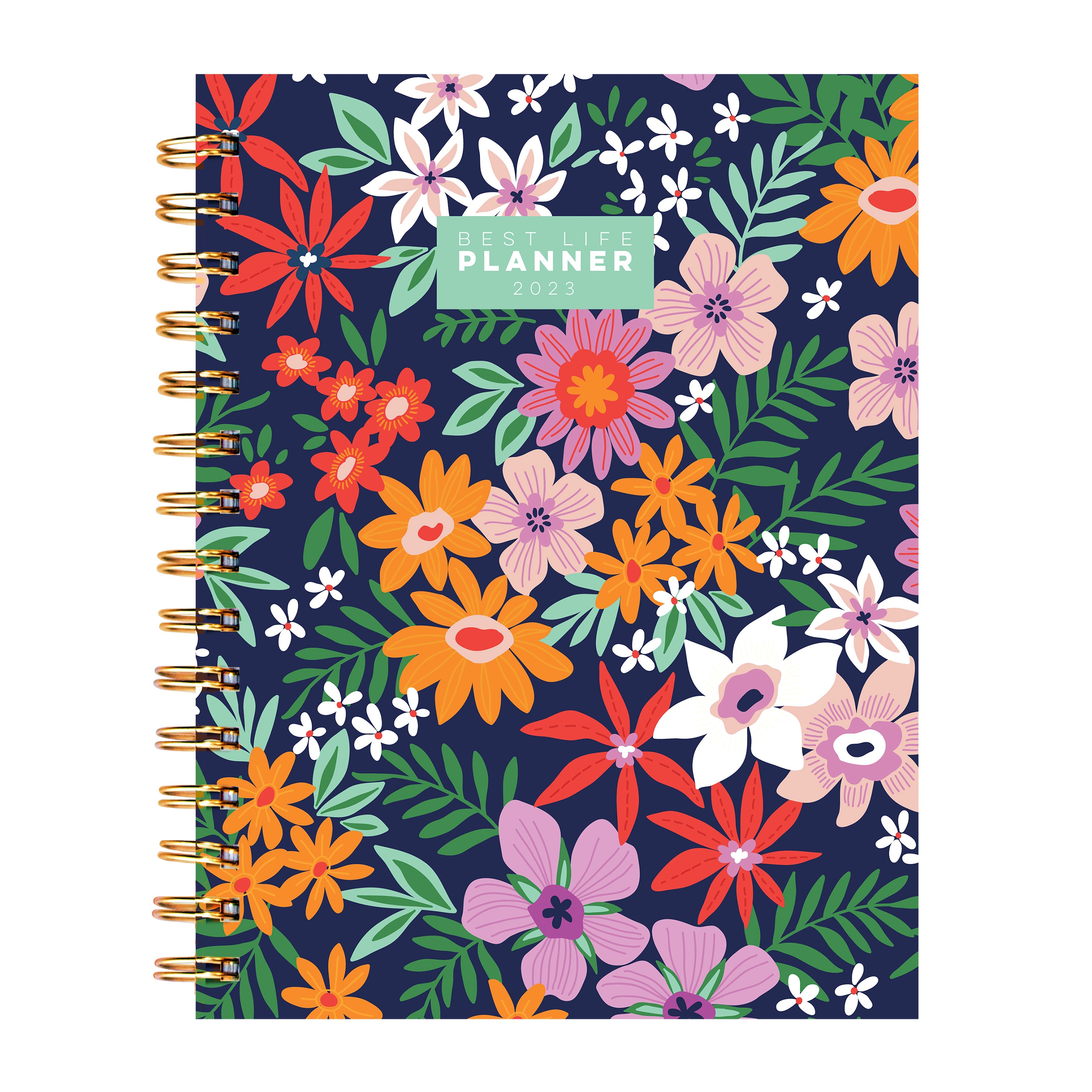 2023 Flower Power - Daily, Weekly, Monthly Luxe Diary/Planner