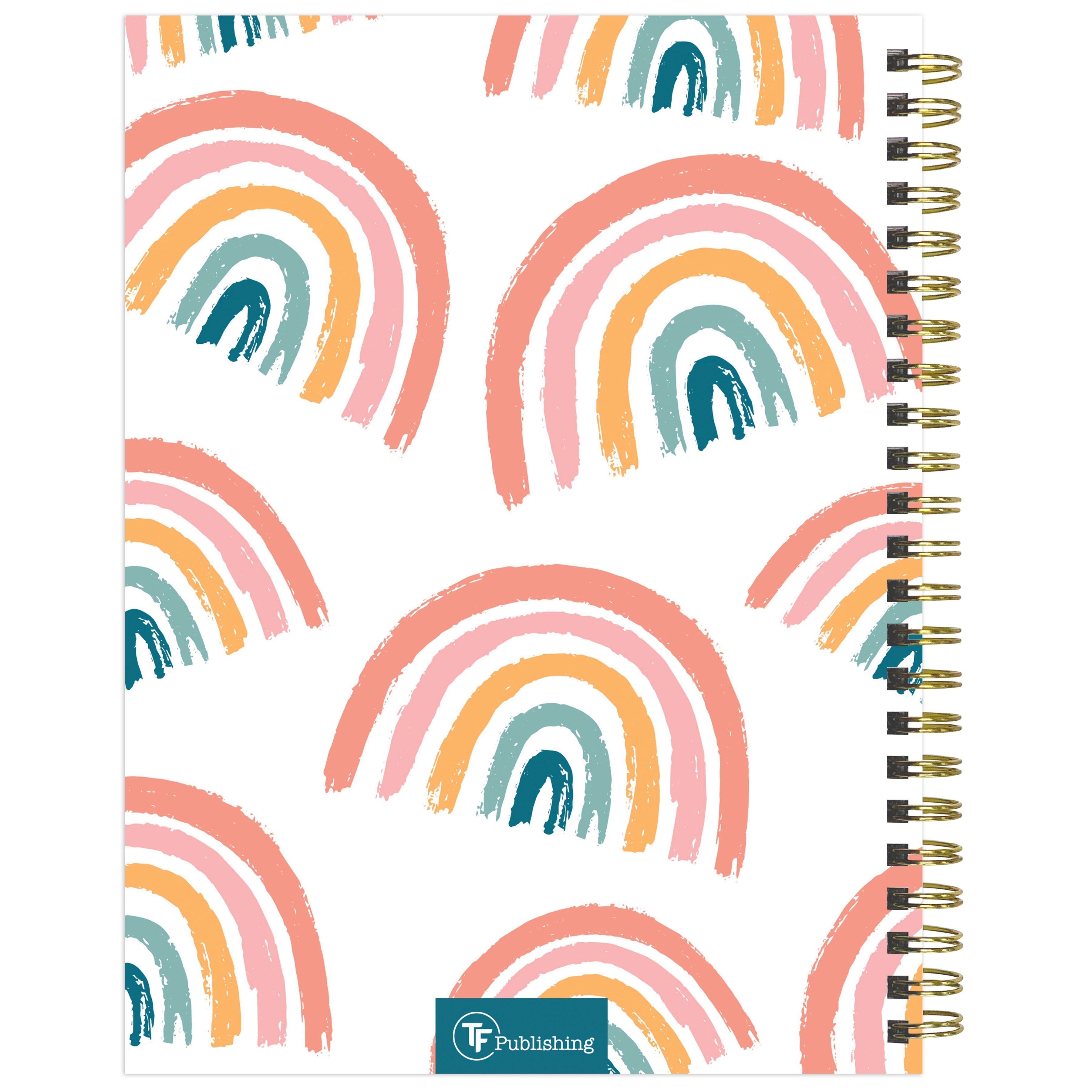 2024 Fresh Rainbow - Medium Weekly, Monthly Diary/Planner US