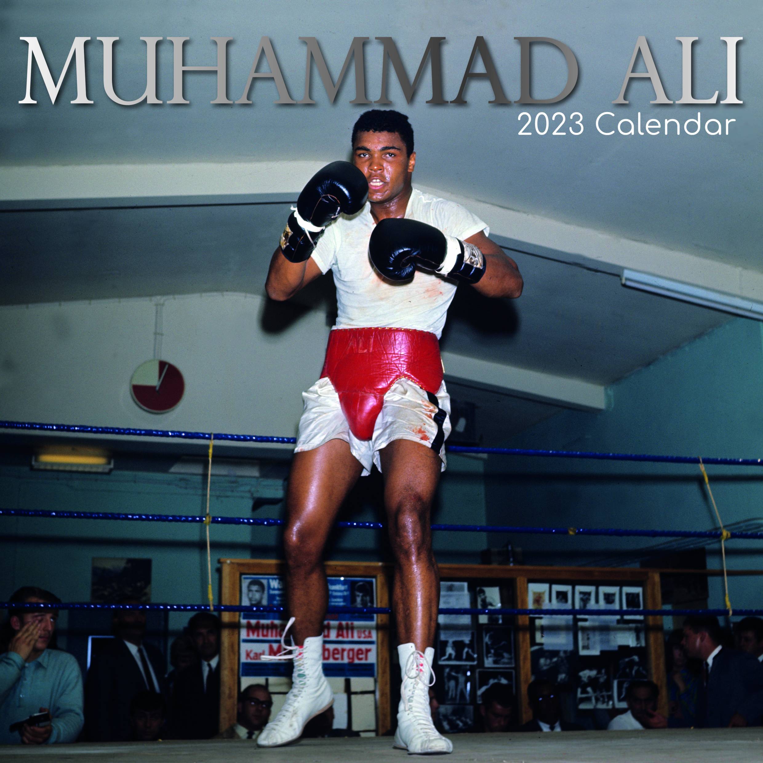 2023 Muhammad Ali - Square Wall Calendar