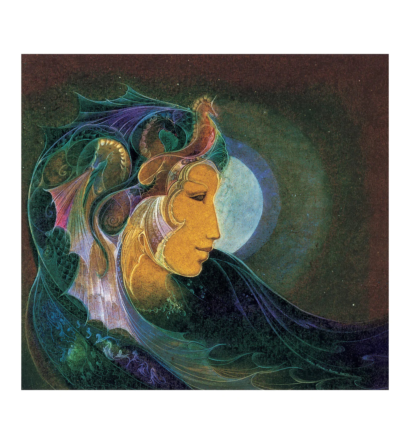 2023 Goddesses: Paintings by Susan Seddon Boulet - Square Wall Calendar