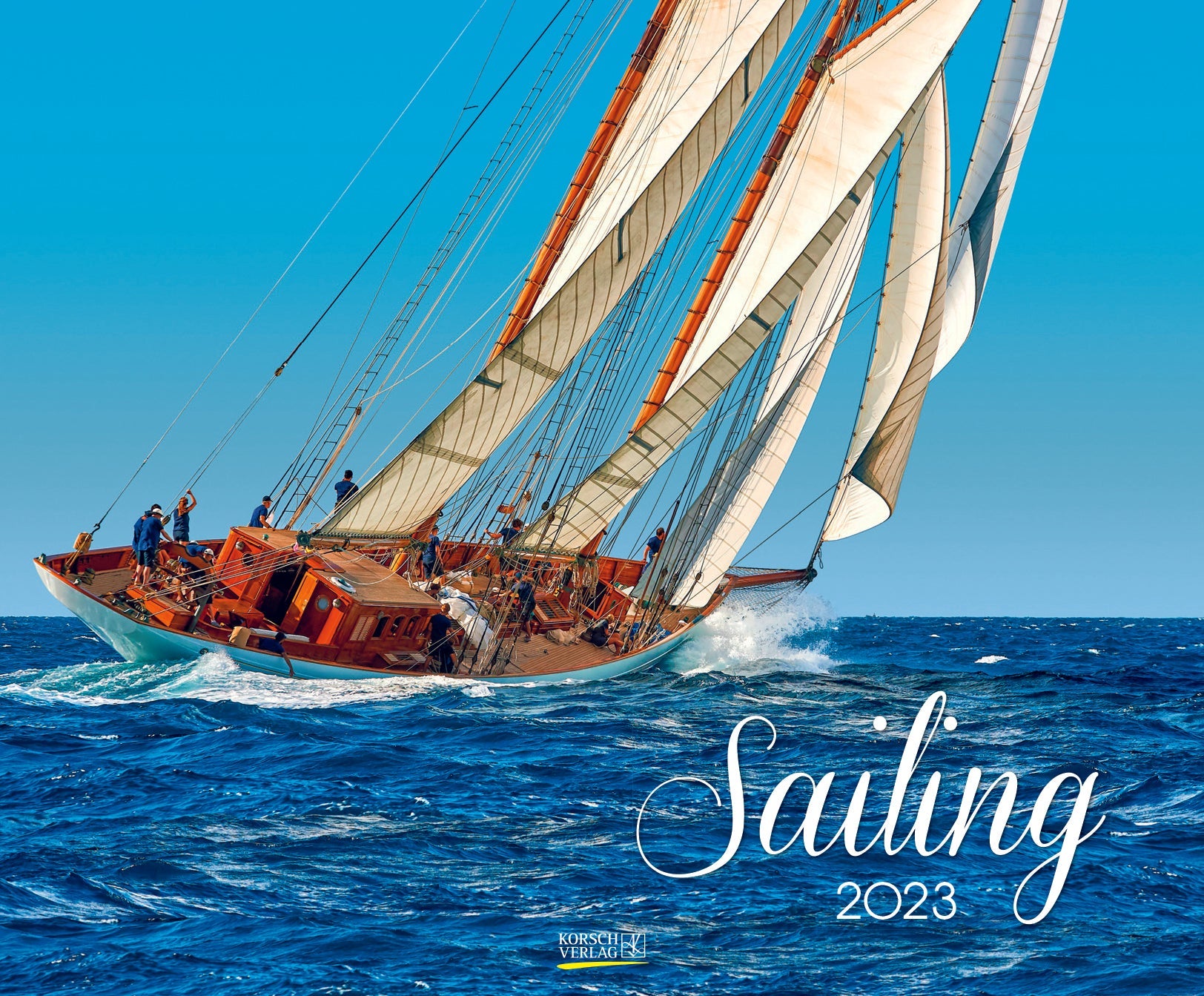 2023 Sailing (Large) - Deluxe Wall Poster Calendar