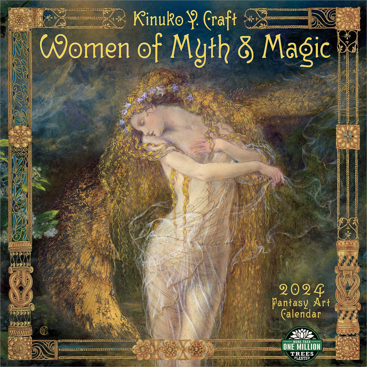2024 Women of Myth & Magic - Square Wall Calendar