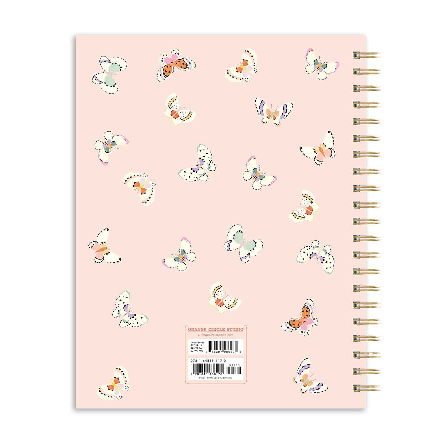 2024 Butterfly Effect - XL Spiral Monthly & Bi-Weekly Diary/Planner  SOLD OUT