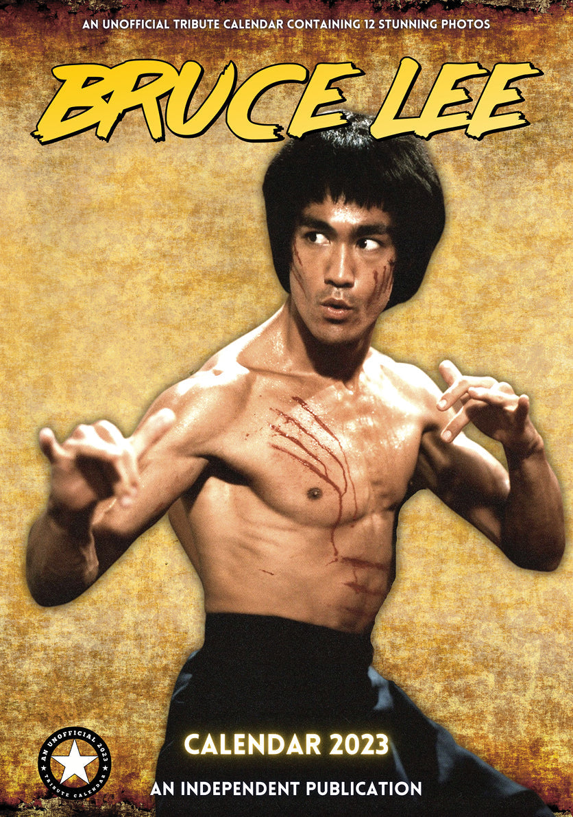2023 Bruce Lee - A3 Wall Calendar