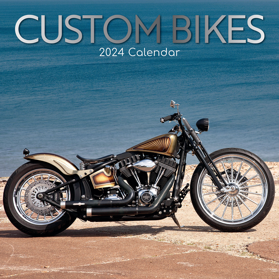 2024 Custom Bikes - Square Wall Calendar