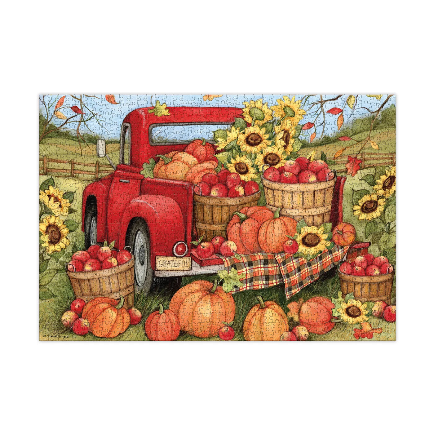 LANG Harvest Truck - 1000pc Jigsaw Puzzle