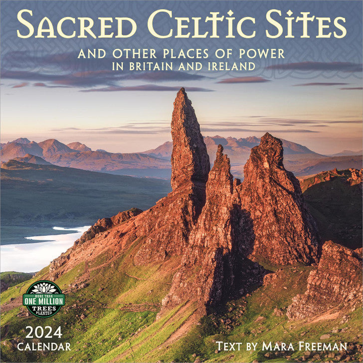 2024 Sacred Celtic Sites - Square Wall Calendar
