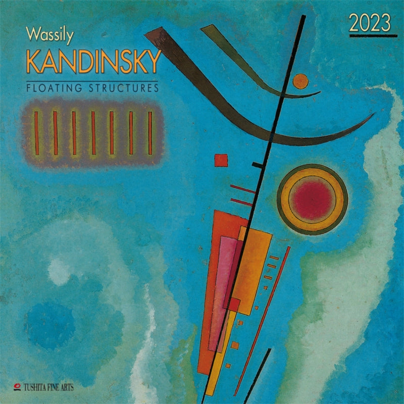 2023 Wassily Kandinsky Floating Structures By Tushita - Square Wall Calendar