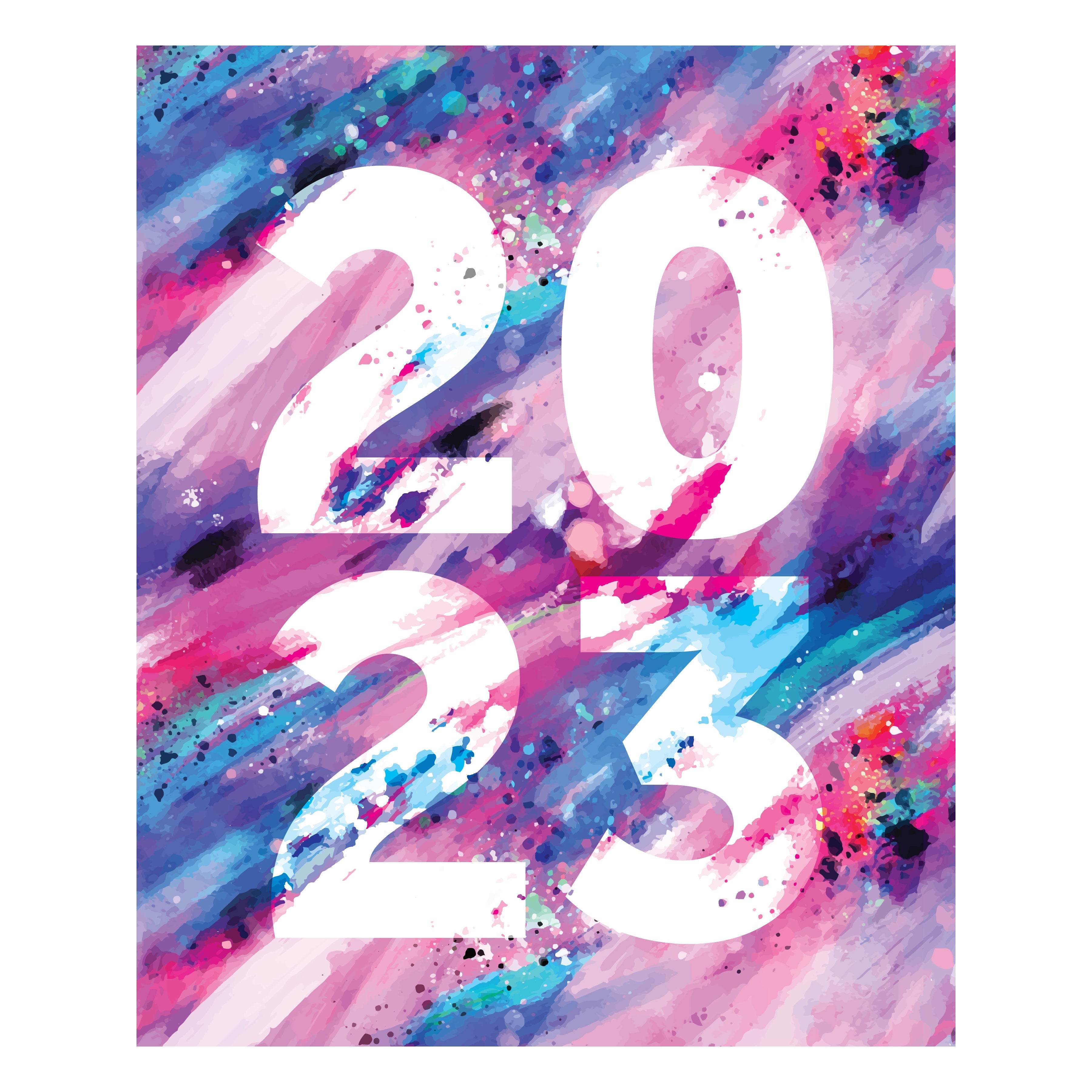 2023 Expressive Year - Large Monthly Diary/Planner