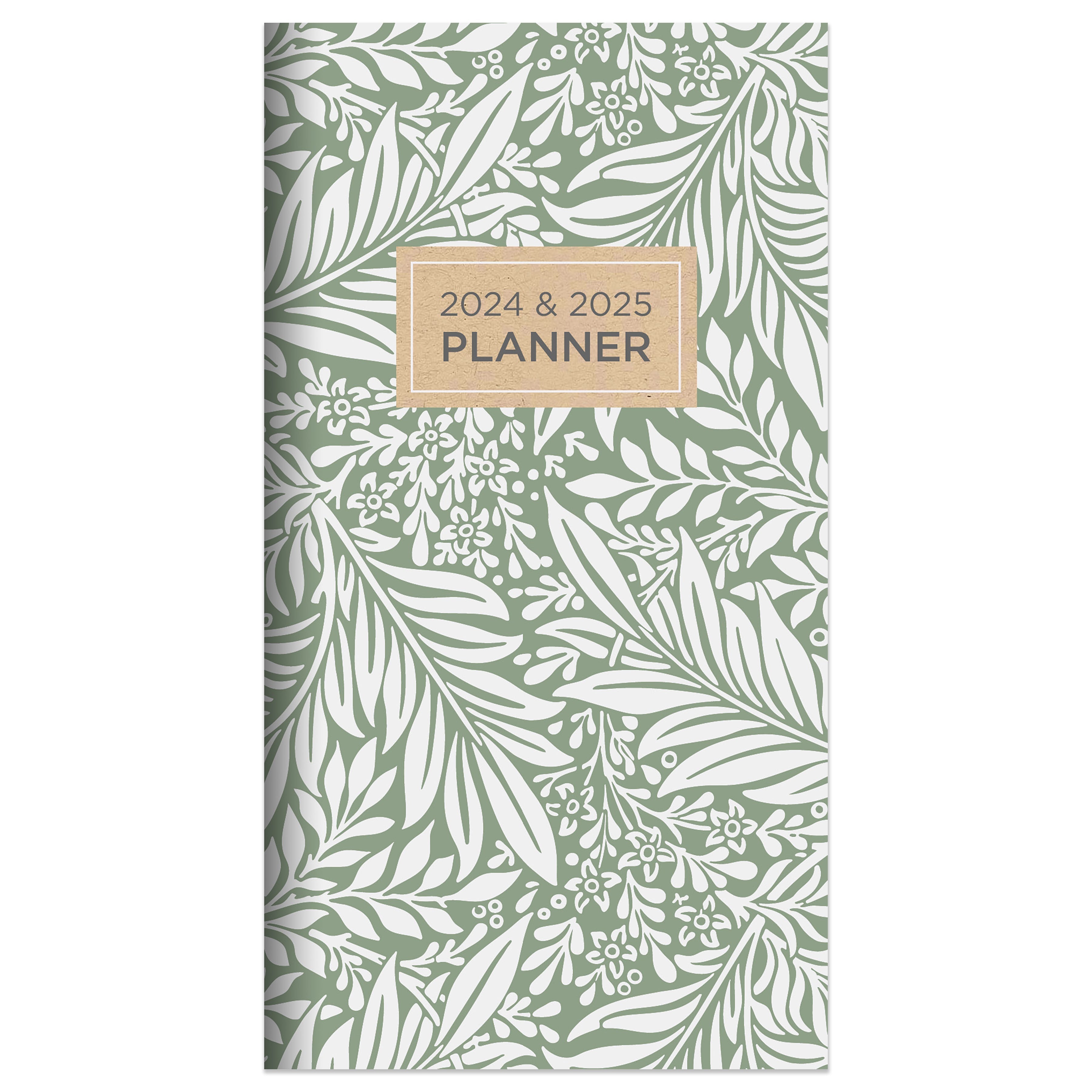 2024-2025 Earthly Toile - Small Monthly Pocket Diary/Planner US