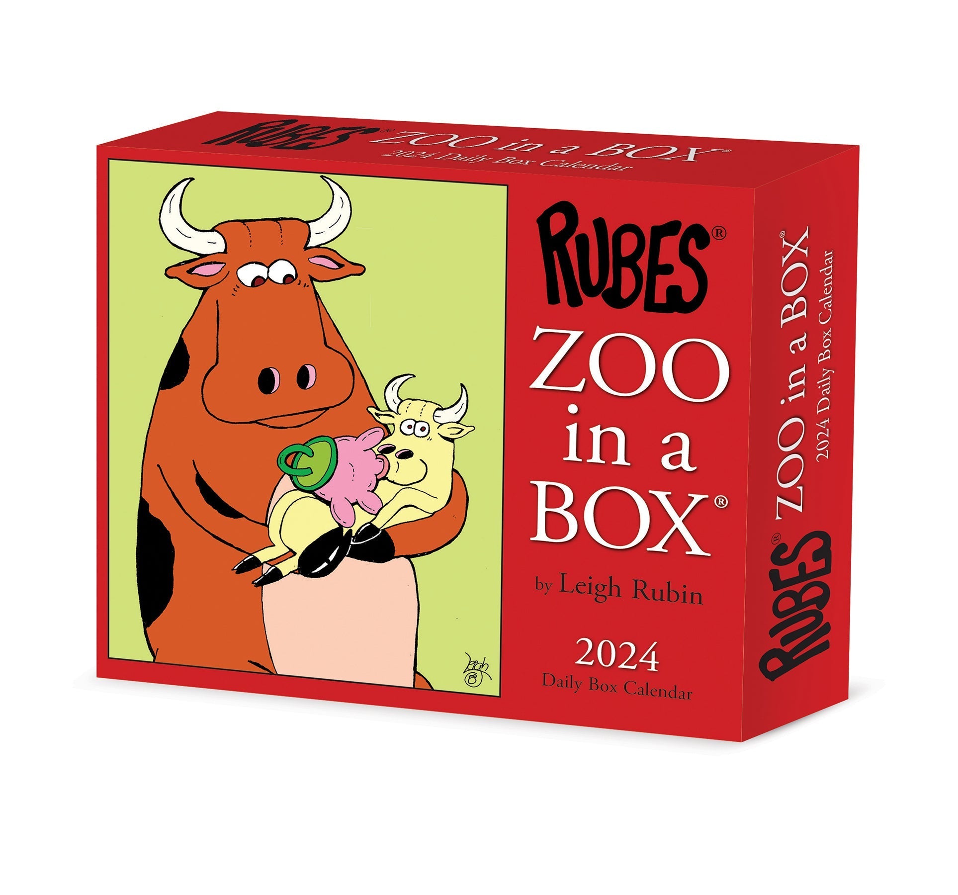 2024 Zoo In A Box - Daily Boxed Page-A-Day Calendar US