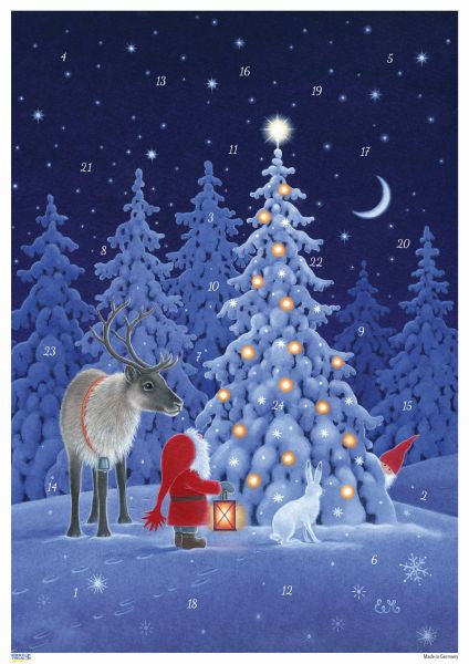 Forest Lights - Poster Advent Calendar