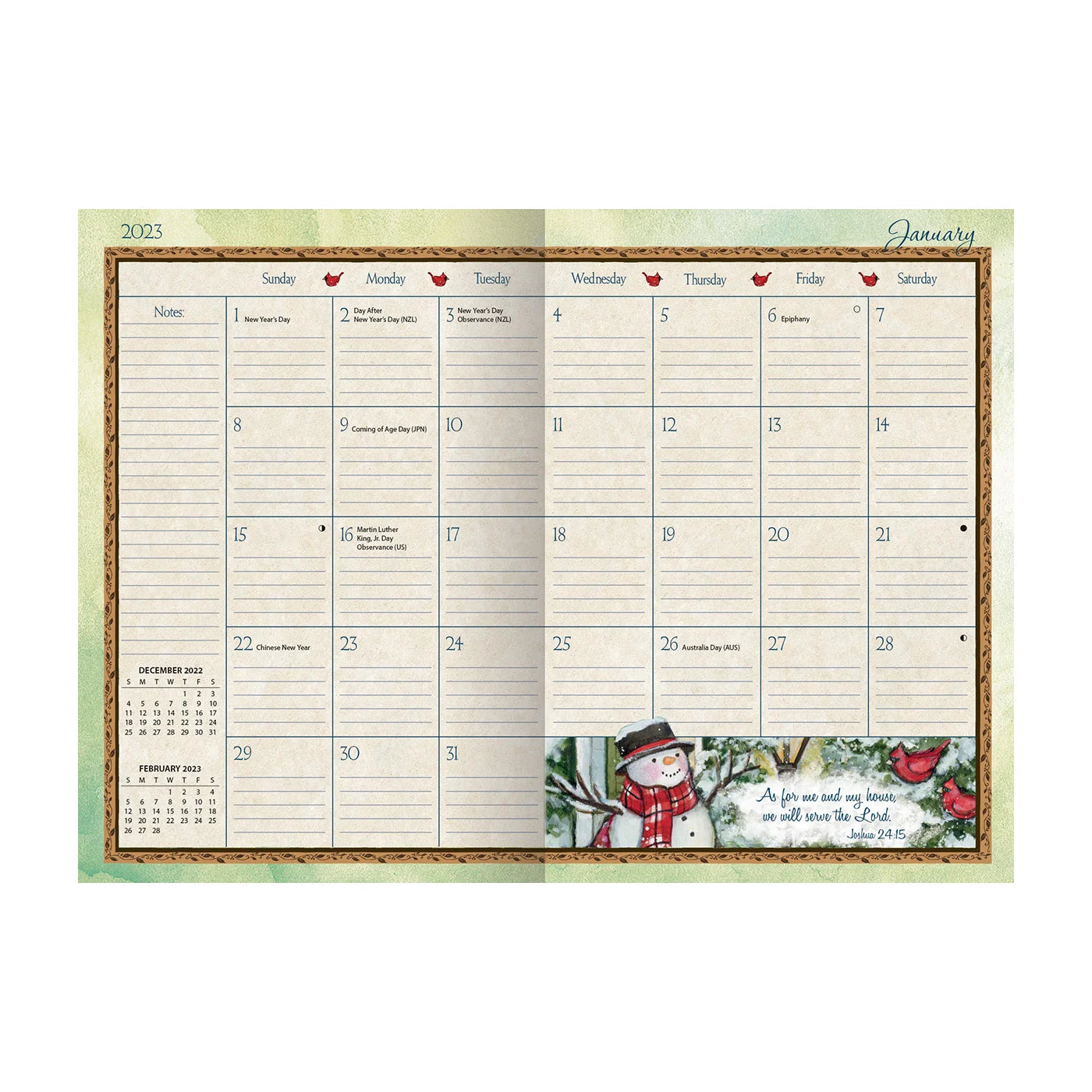 2023 LANG Bountiful Blessings - 13 Month Diary/Planner