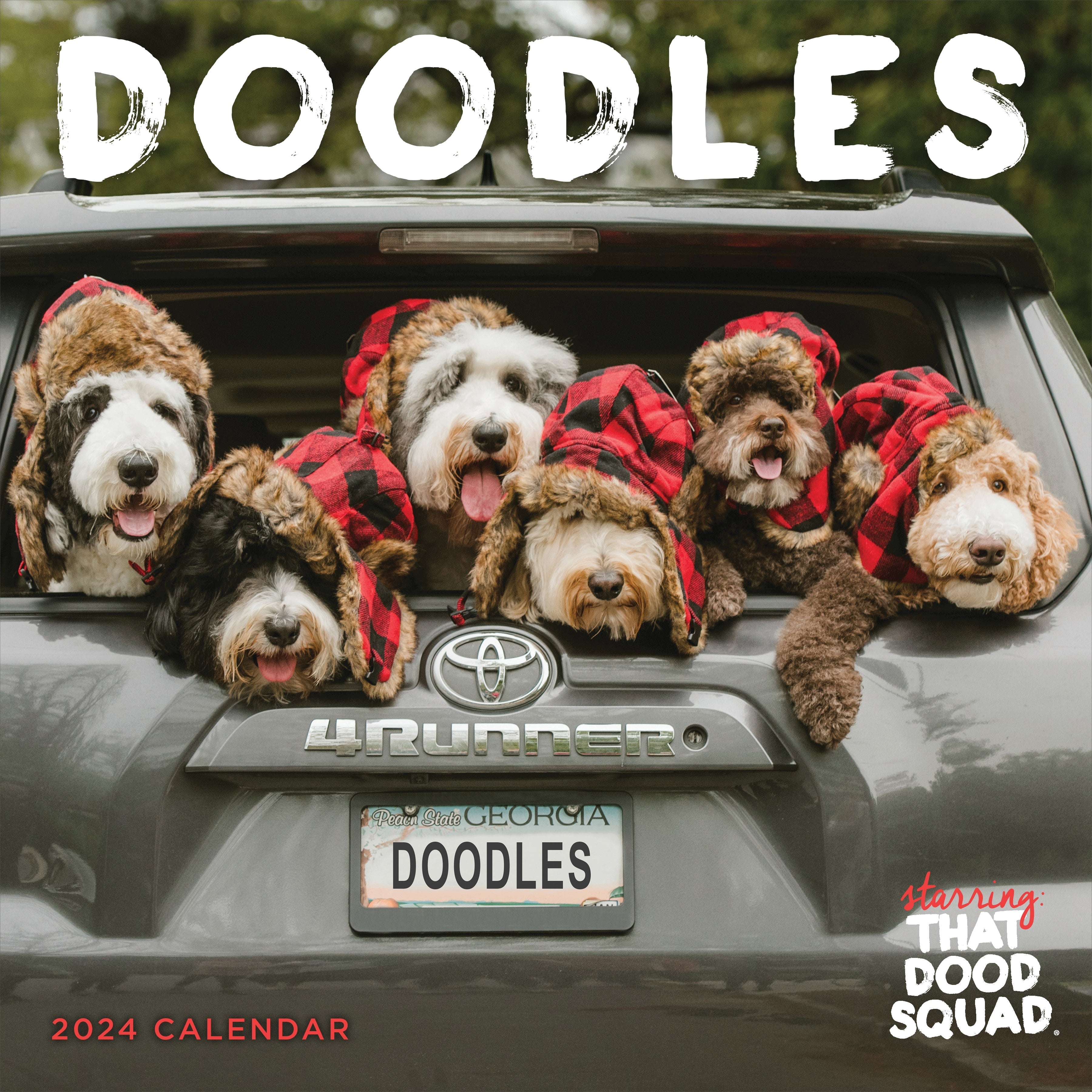 2024 Doodles, Starring: That Dood Squad - Square Wall Calendar US