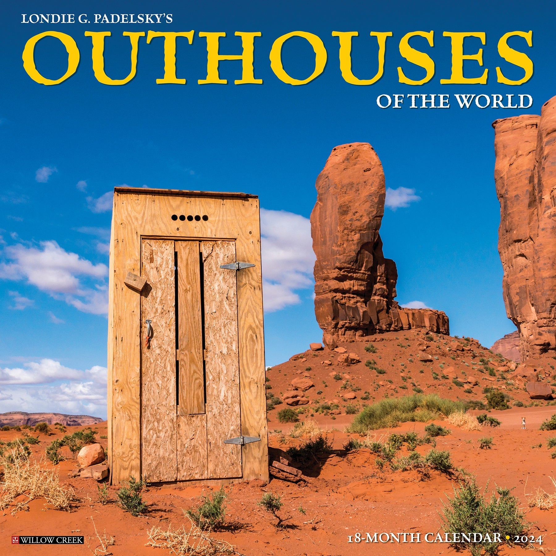 2024 Outhouses - Square Wall Calendar US