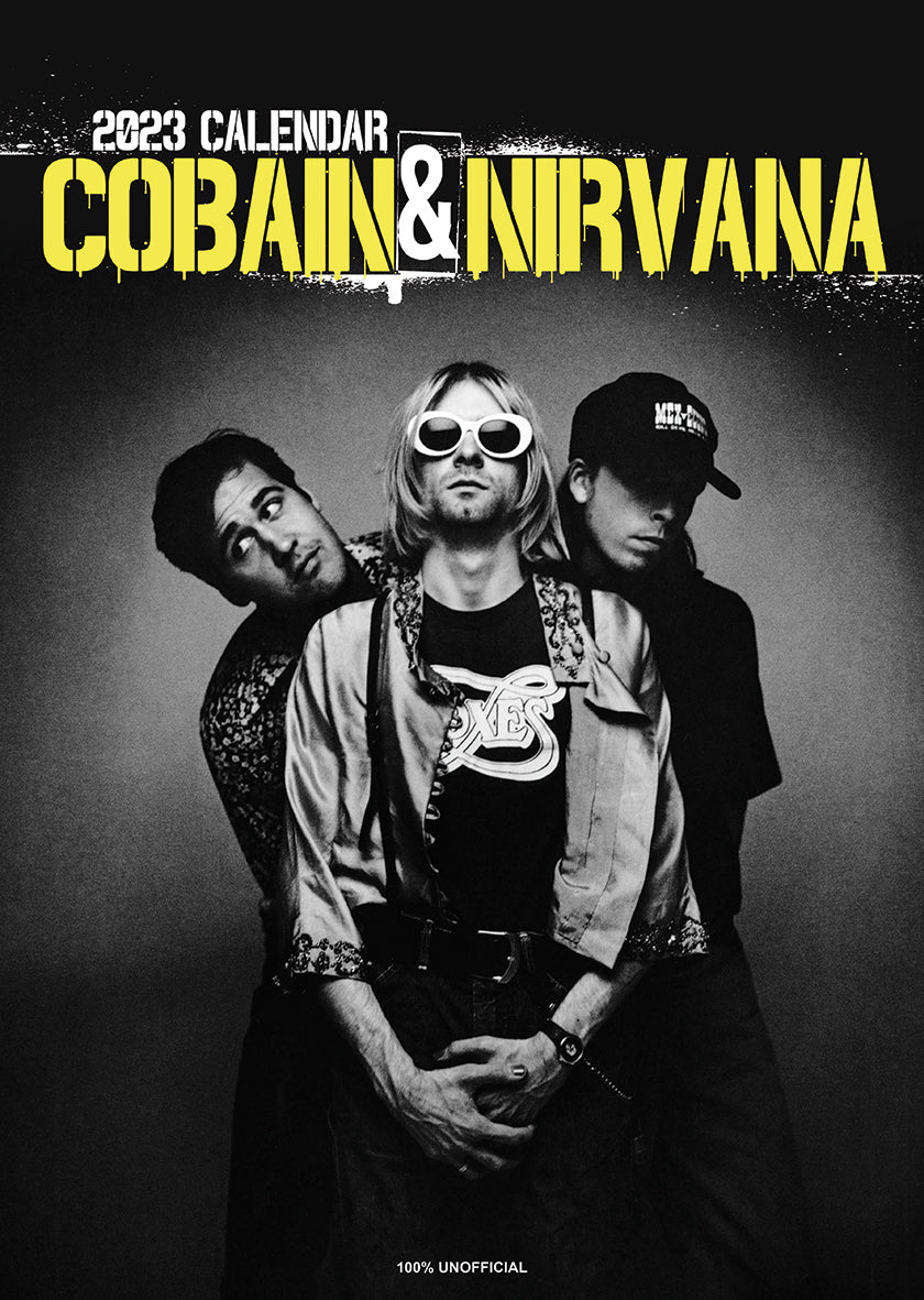 2023 Kurt Cobain & Nirvana - A3 Wall Calendar