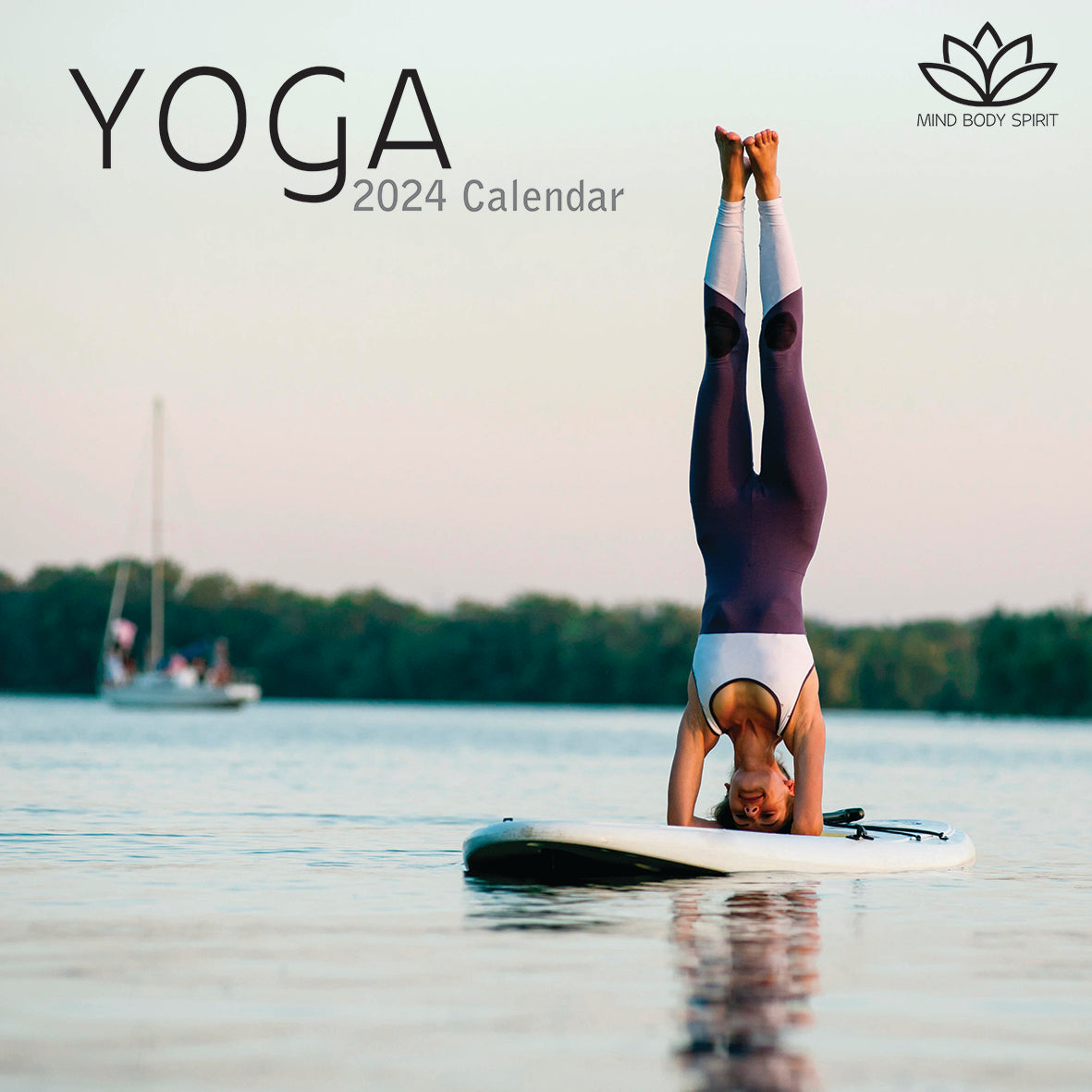 2024 Yoga - Square Wall Calendar