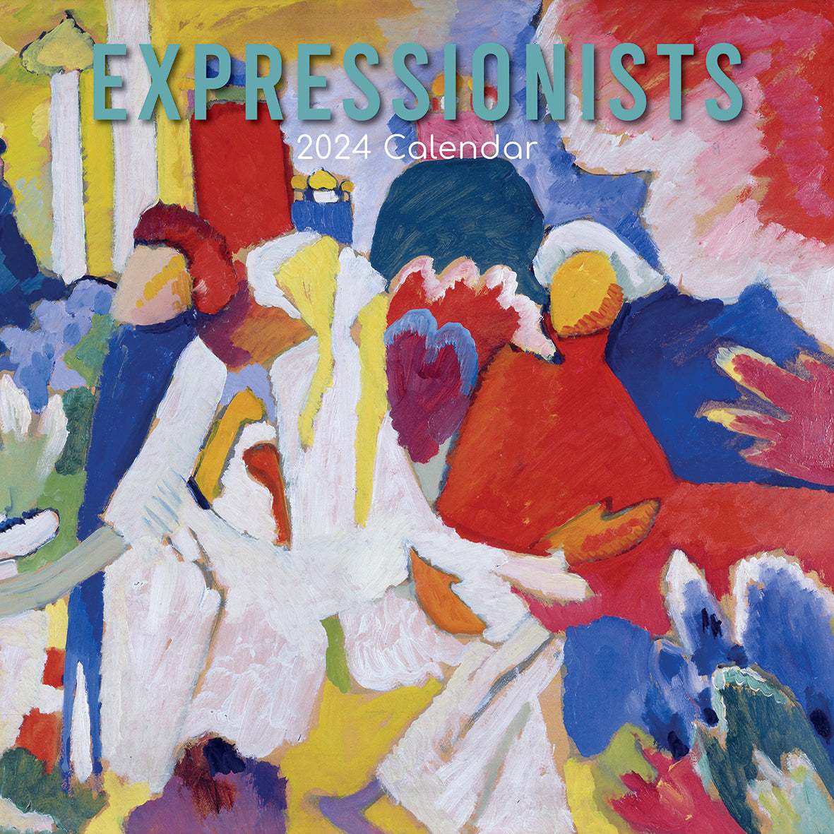 2024 Expressionists - Square Wall Calendar