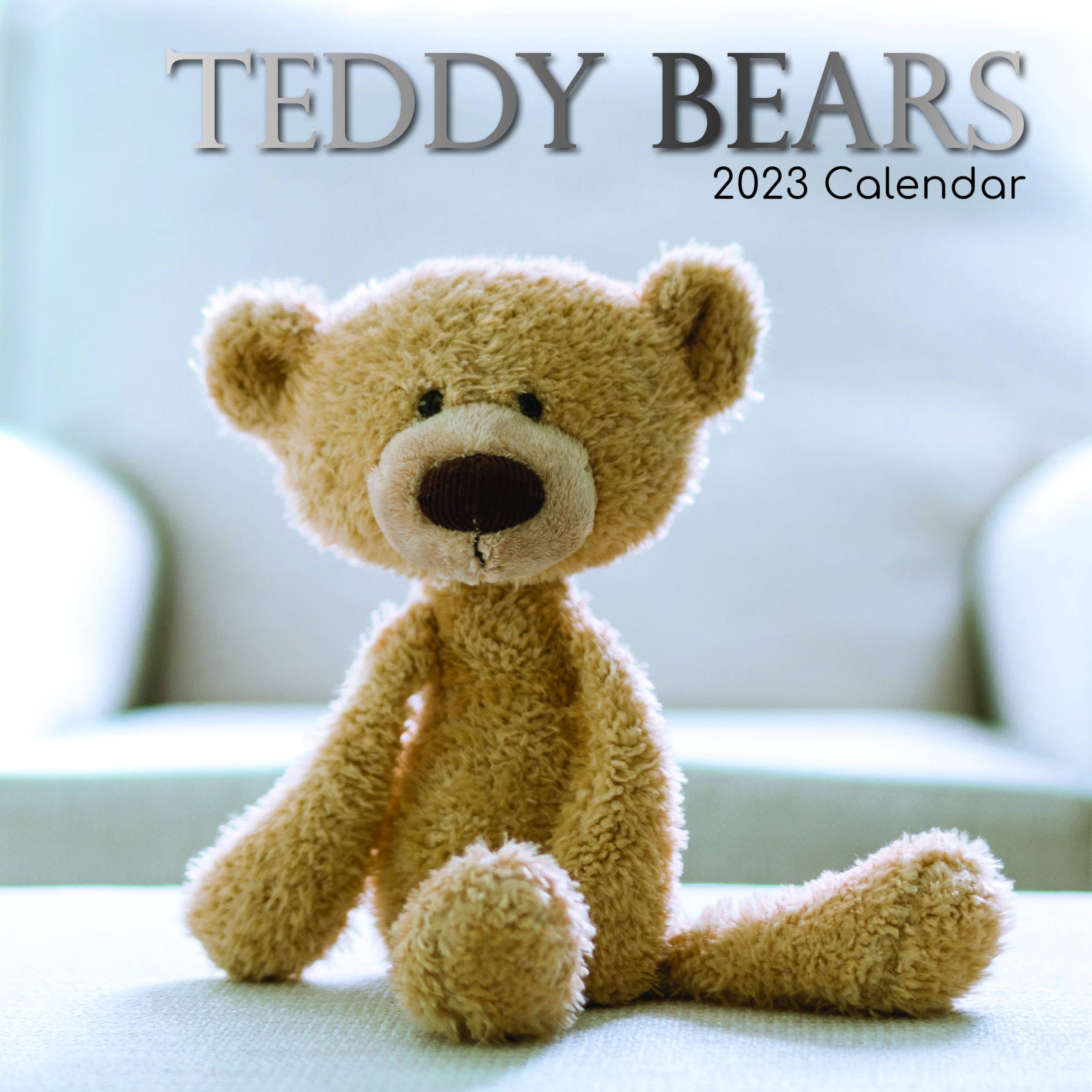 2023 Teddy Bears - Square Wall Calendar