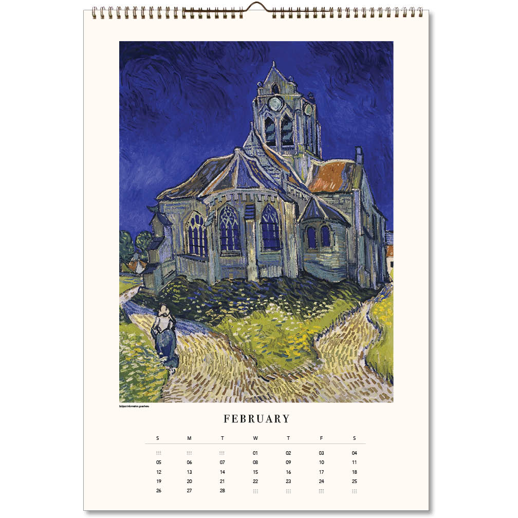 2023 Vincent Van Gogh (Large) - Deluxe Wall Poster Calendar