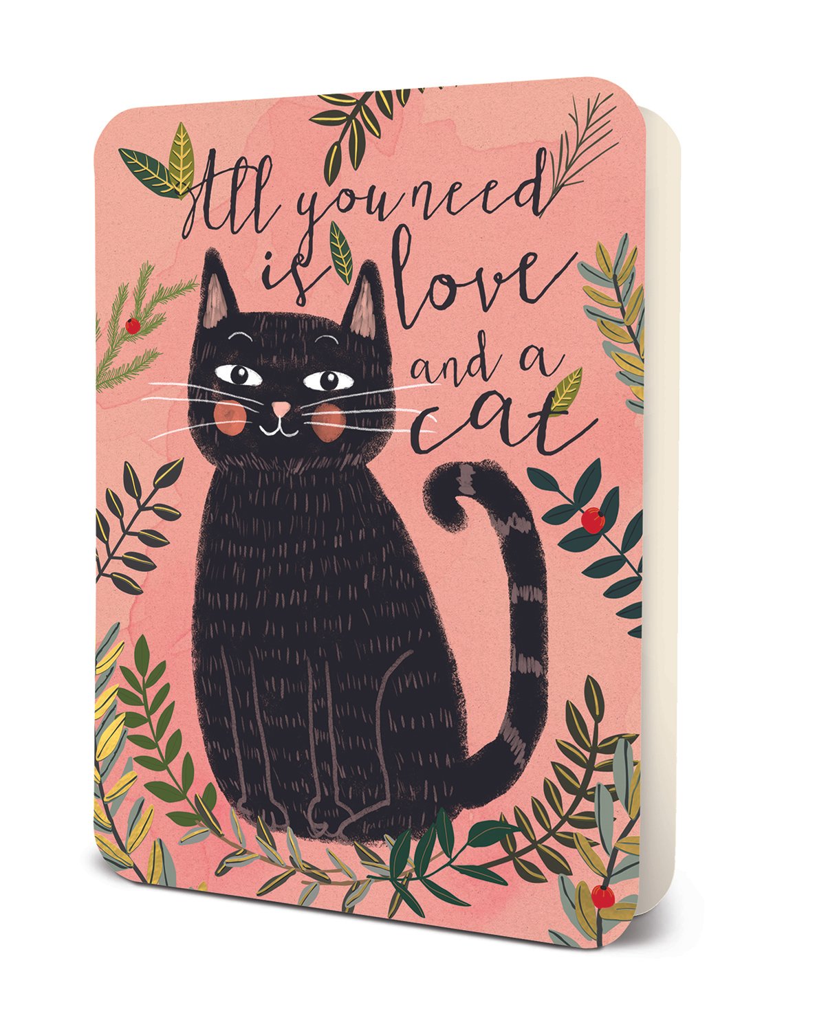 All You Need Is a Cat - Greeting Card Greeting Card Orange Circle Studio
