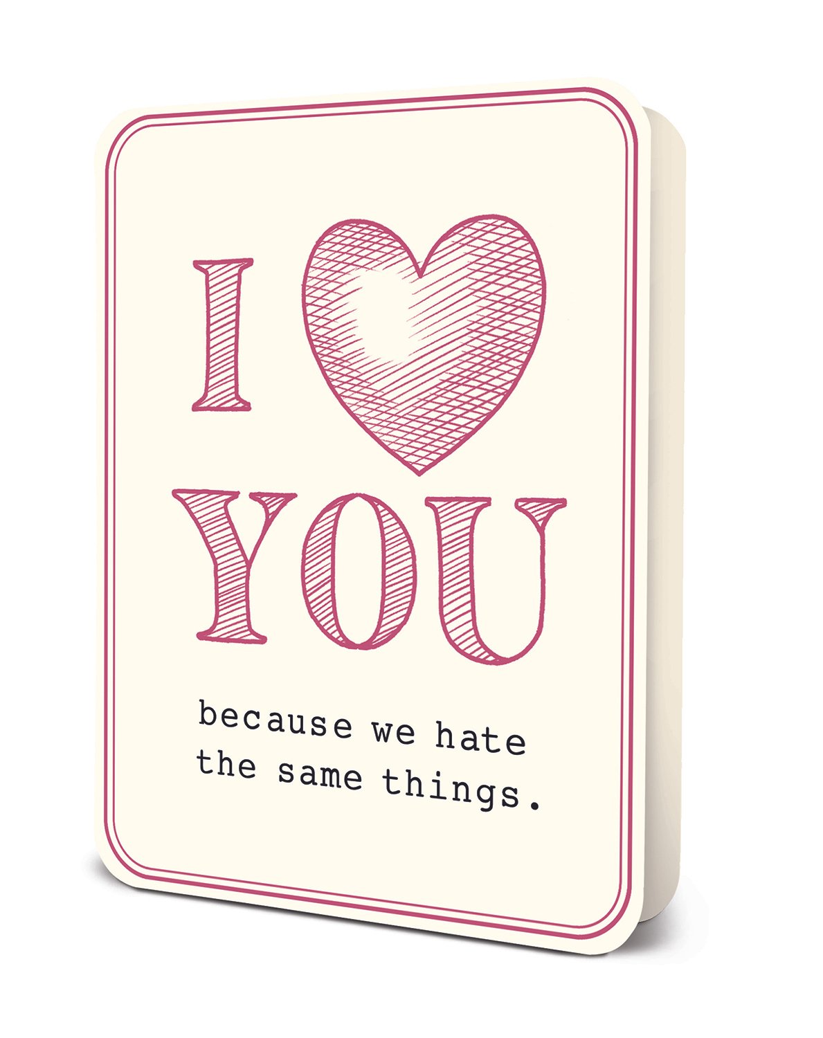 We Hate the Same Things - Greeting Card Greeting Card Orange Circle Studio