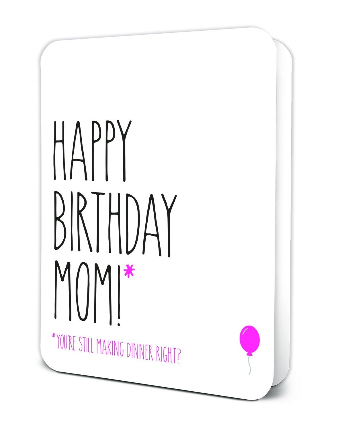 Happy Birthday Mom - Greeting Card Greeting Card Orange Circle Studio