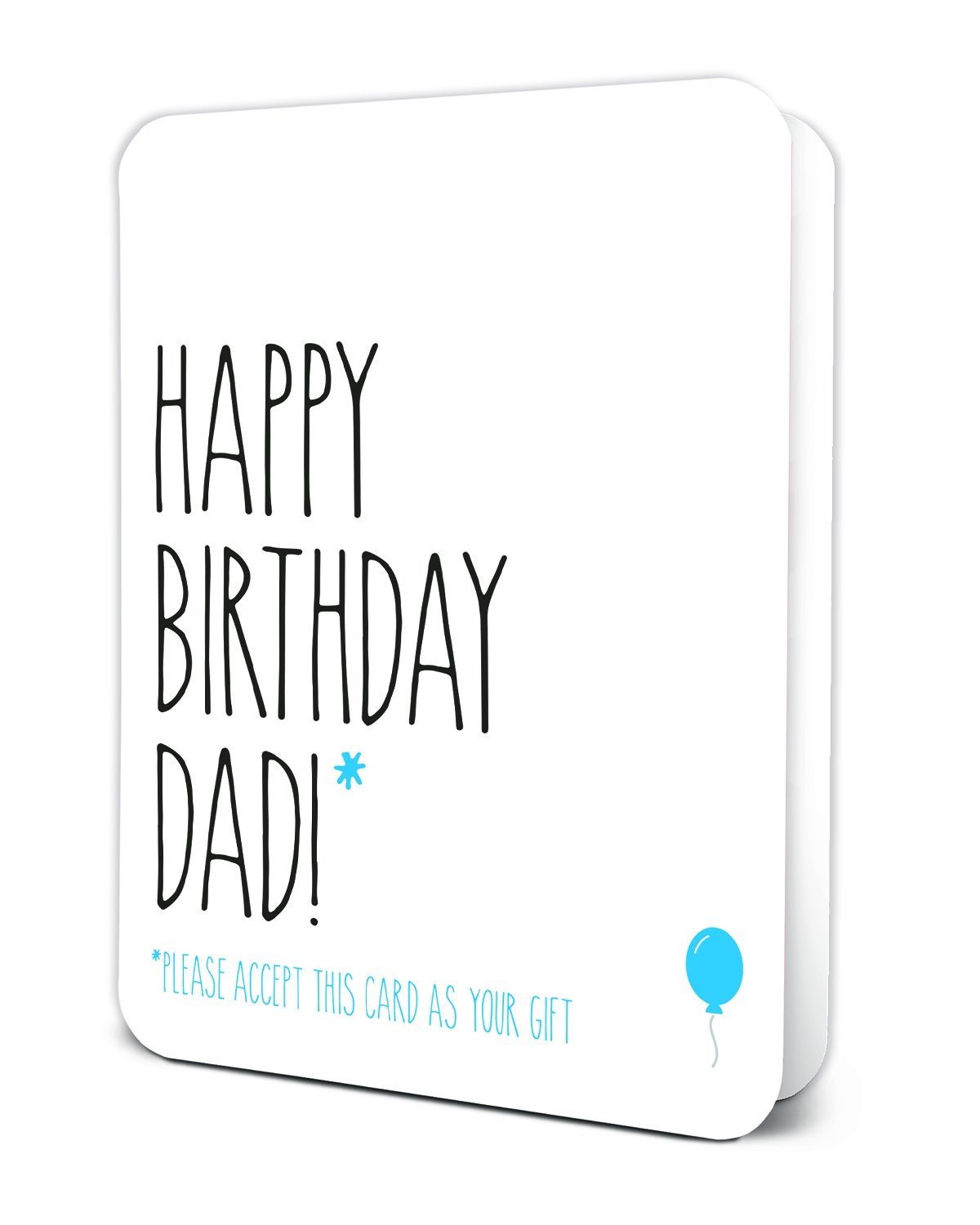 Happy Birthday Dad - Greeting Card Greeting Card Orange Circle Studio