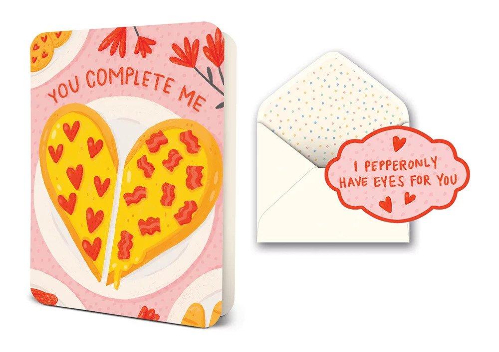 You Complete Me - Greeting Card Greeting Card Orange Circle Studio