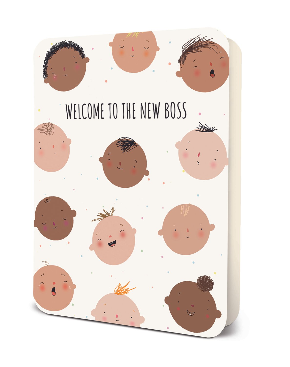 Welcome to the New Boss - Greeting Card Greeting Card Orange Circle Studio