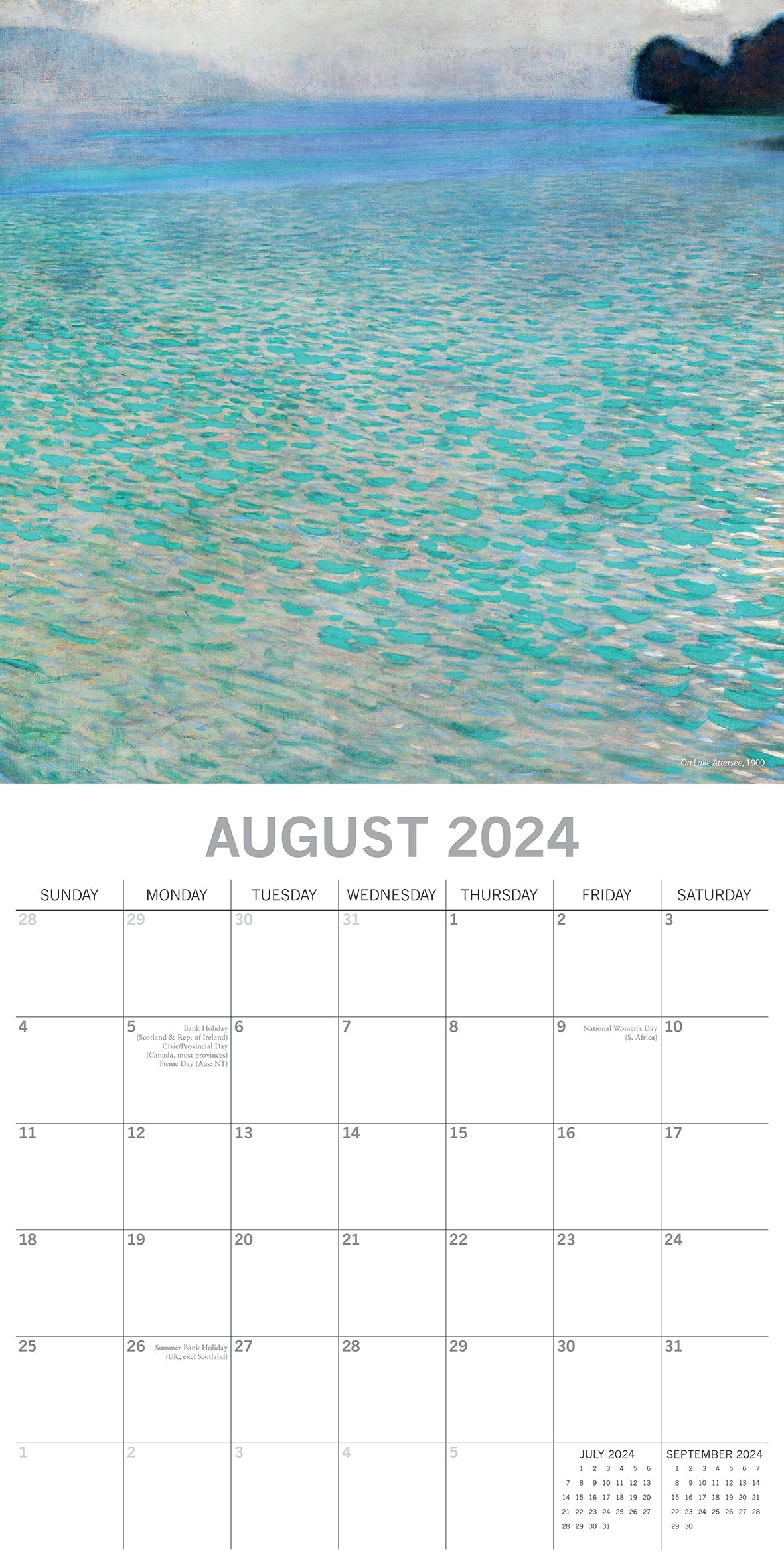 2024 Klimt - Square Wall Calendar