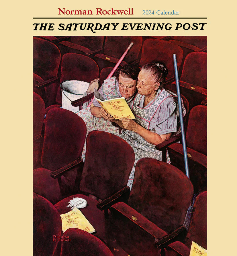 2024 Norman Rockwell: The Saturday Evening Post - Square Wall Calendar  SOLD OUT