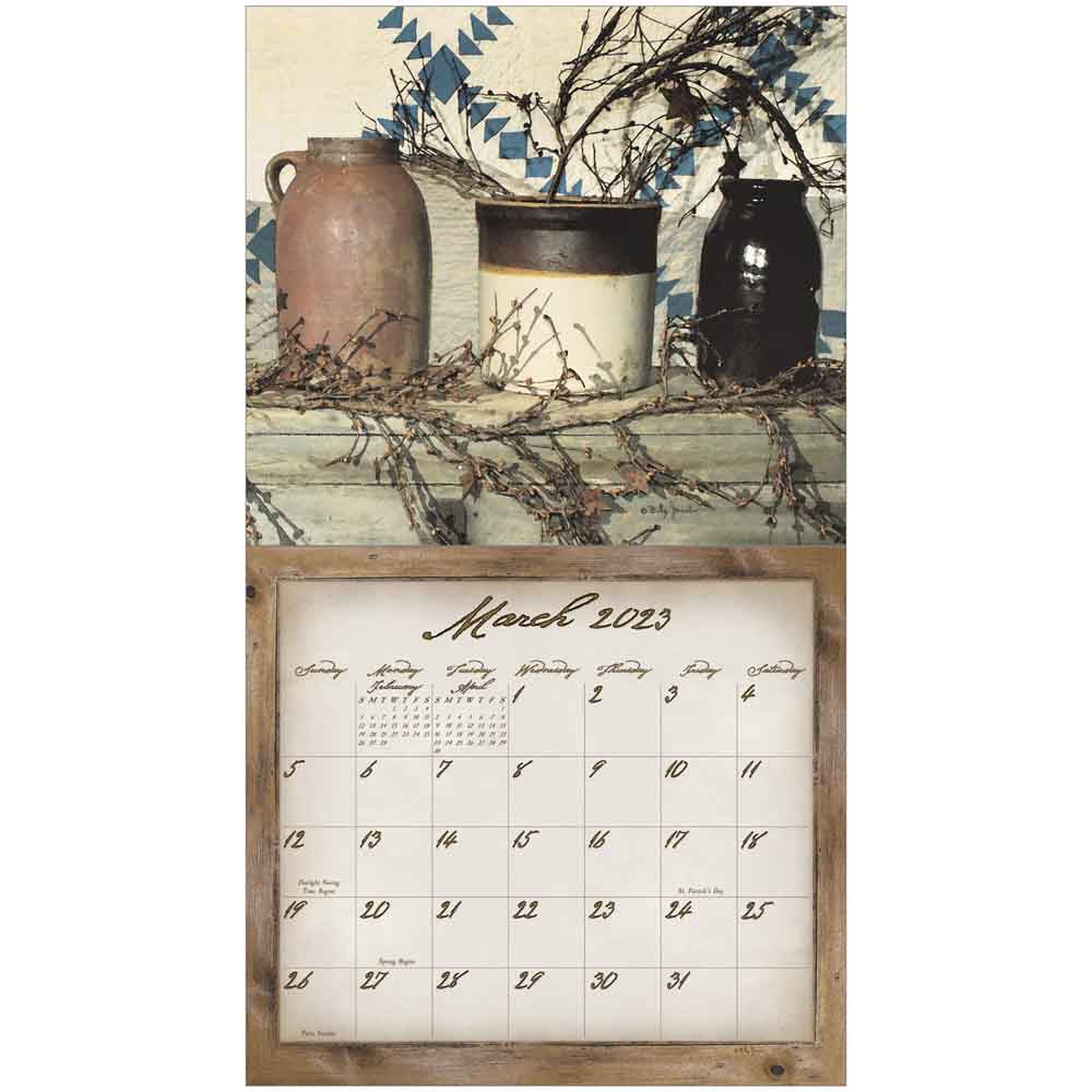 2023 LEGACY Simple Treasures - Deluxe Wall Calendar