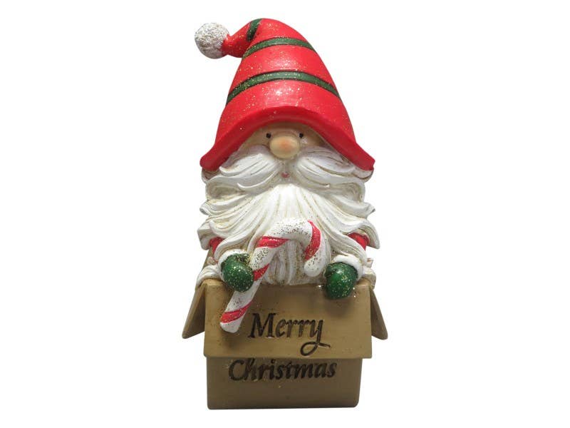 Santa Claus In A box (14 cm) - Christmas Decoration
