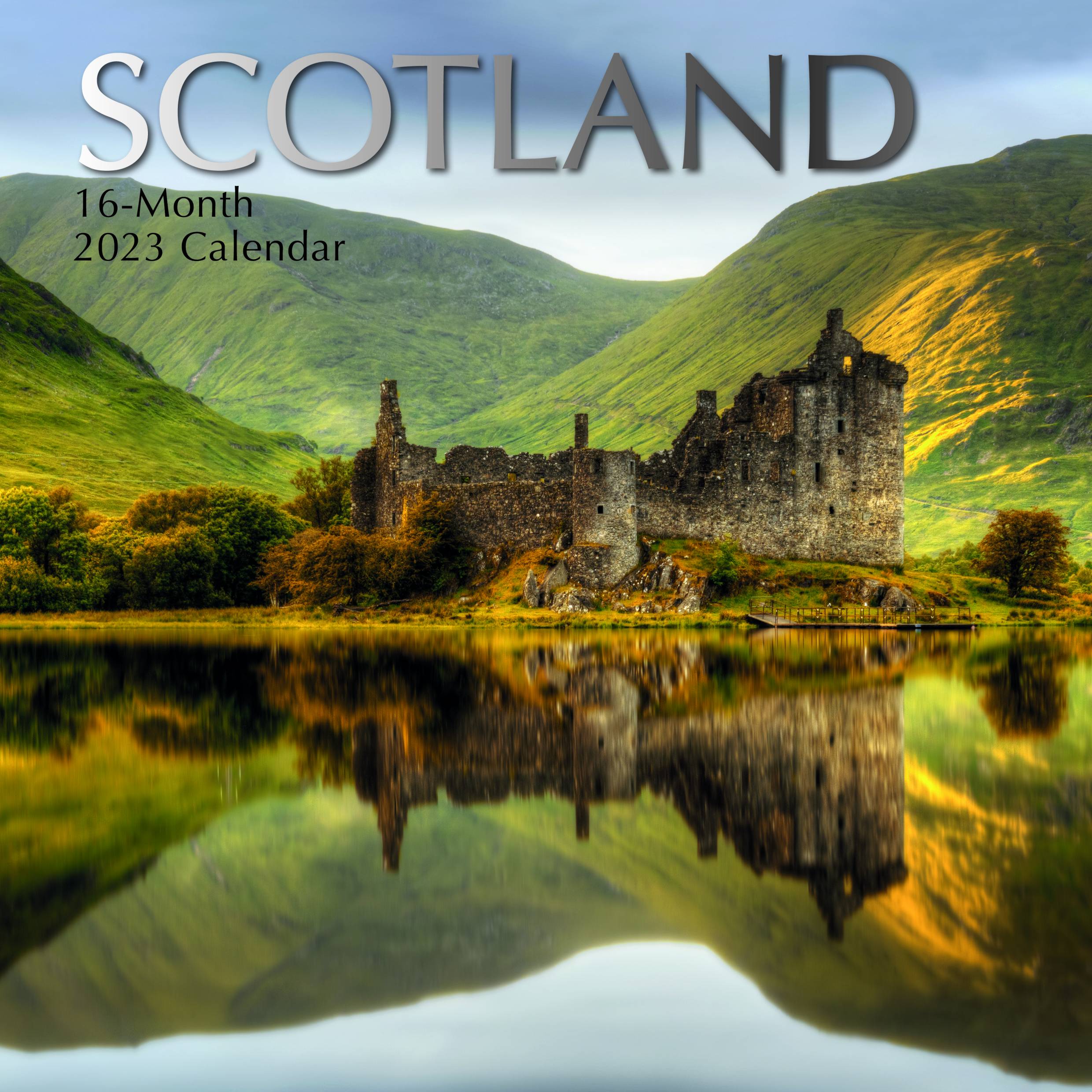 2023 Scotland - Square Wall Calendar