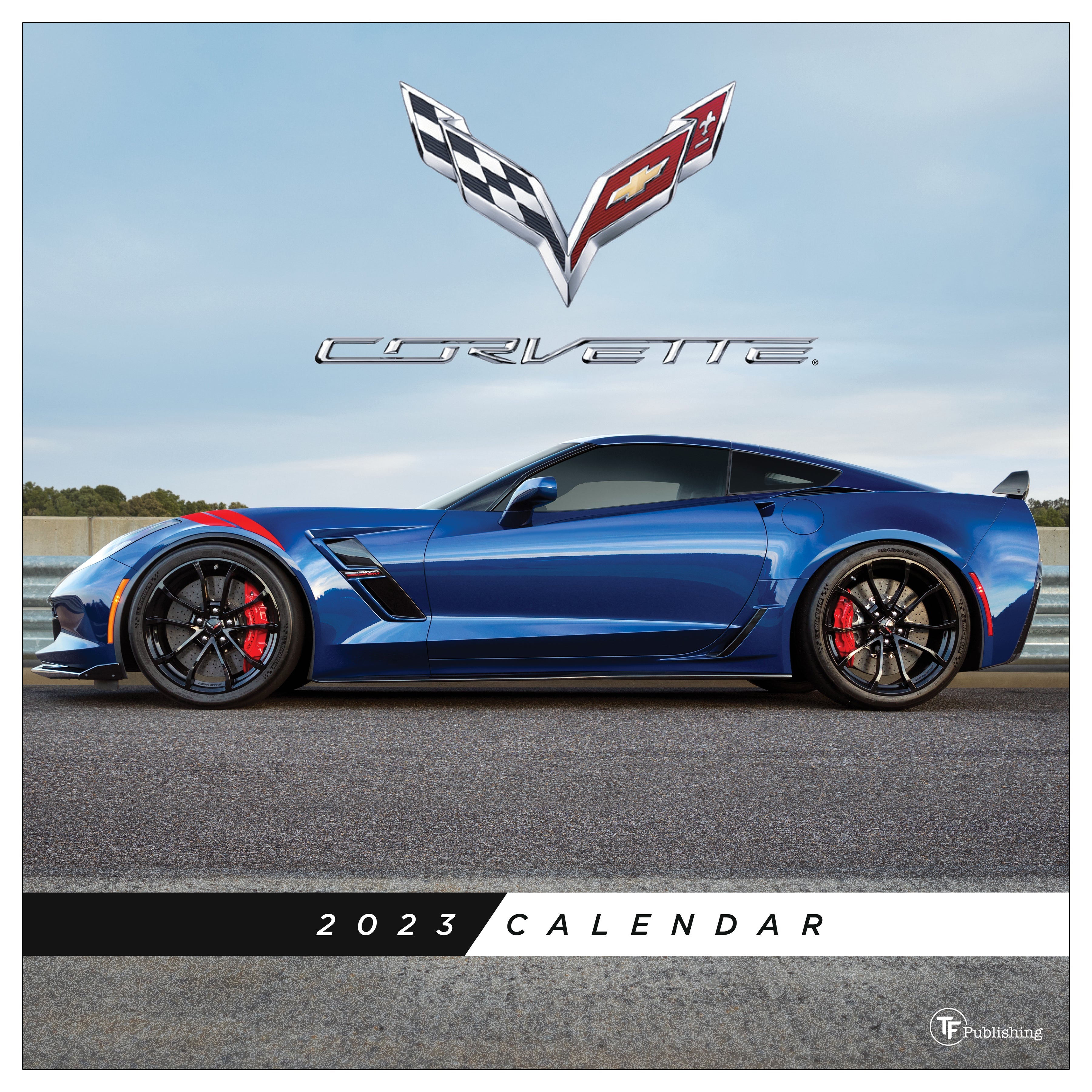 2023 Corvette - Square Wall Calendar