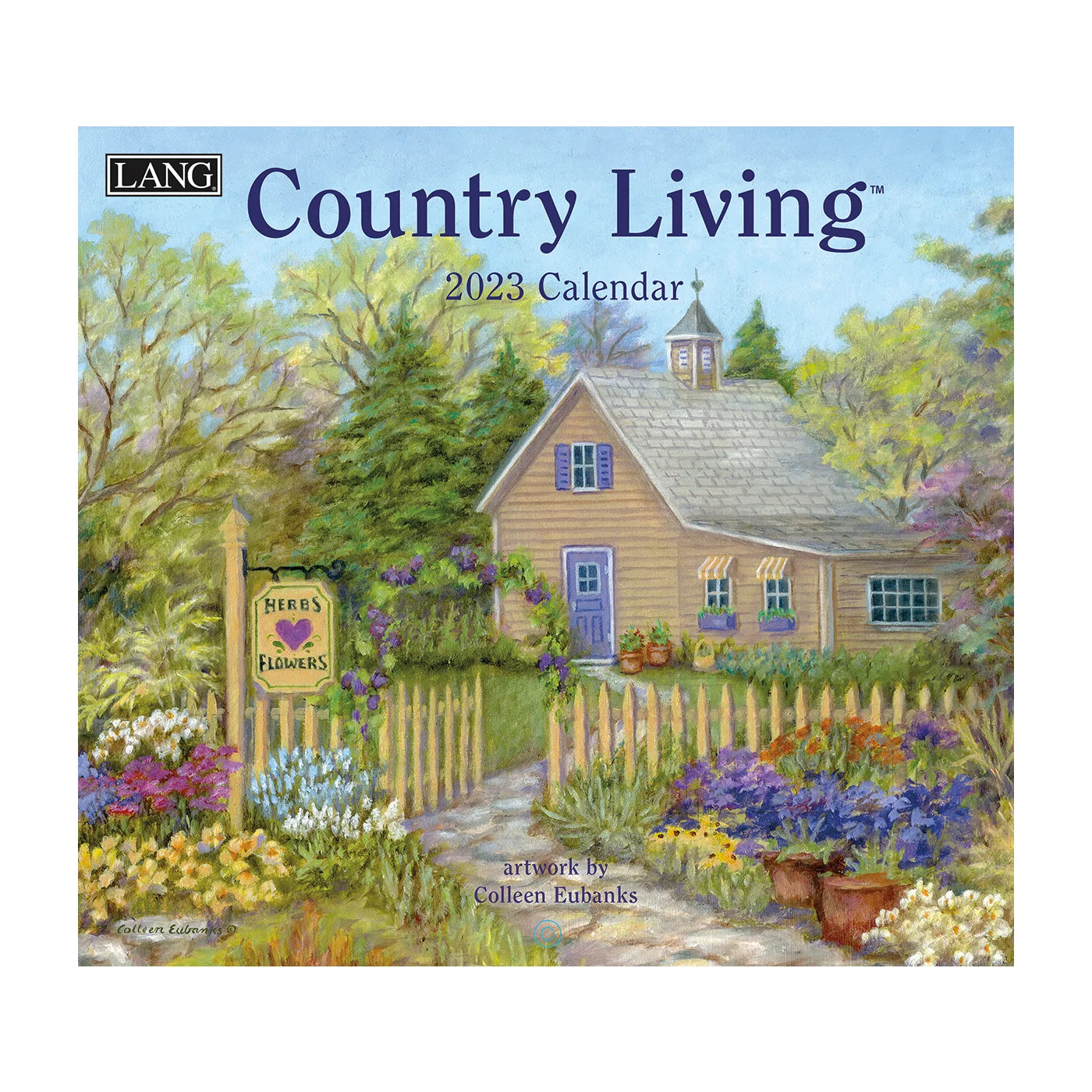 2023 LANG Country Living by Colleen Eubanks - Deluxe Wall Calendar