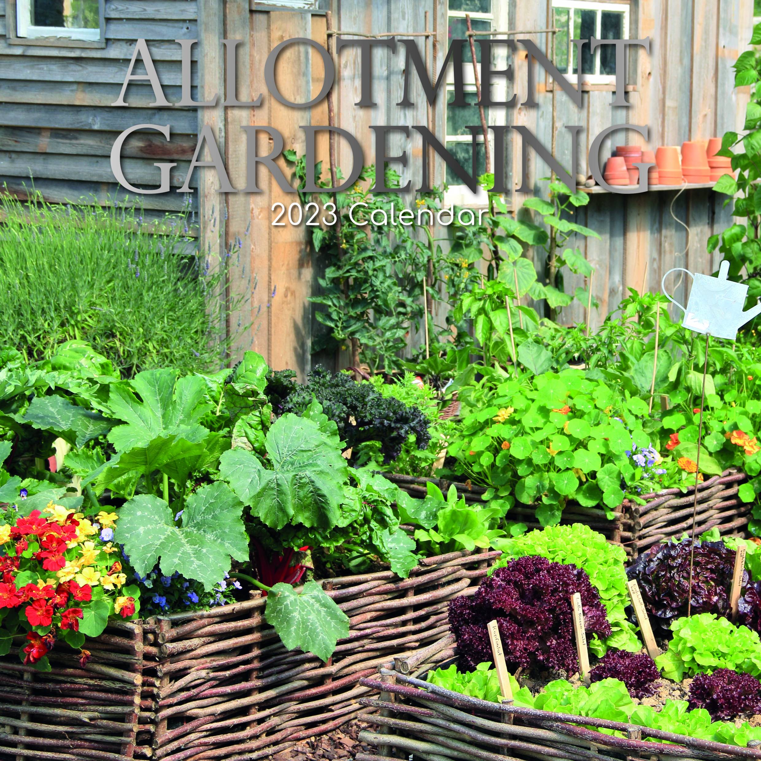 2023 Allotment Gardening - Square Wall Calendar