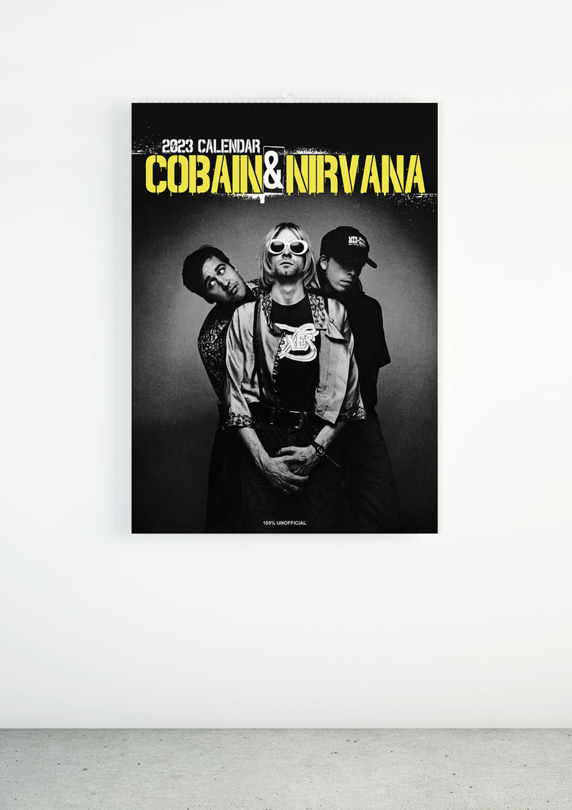 2023 Kurt Cobain & Nirvana - A3 Wall Calendar