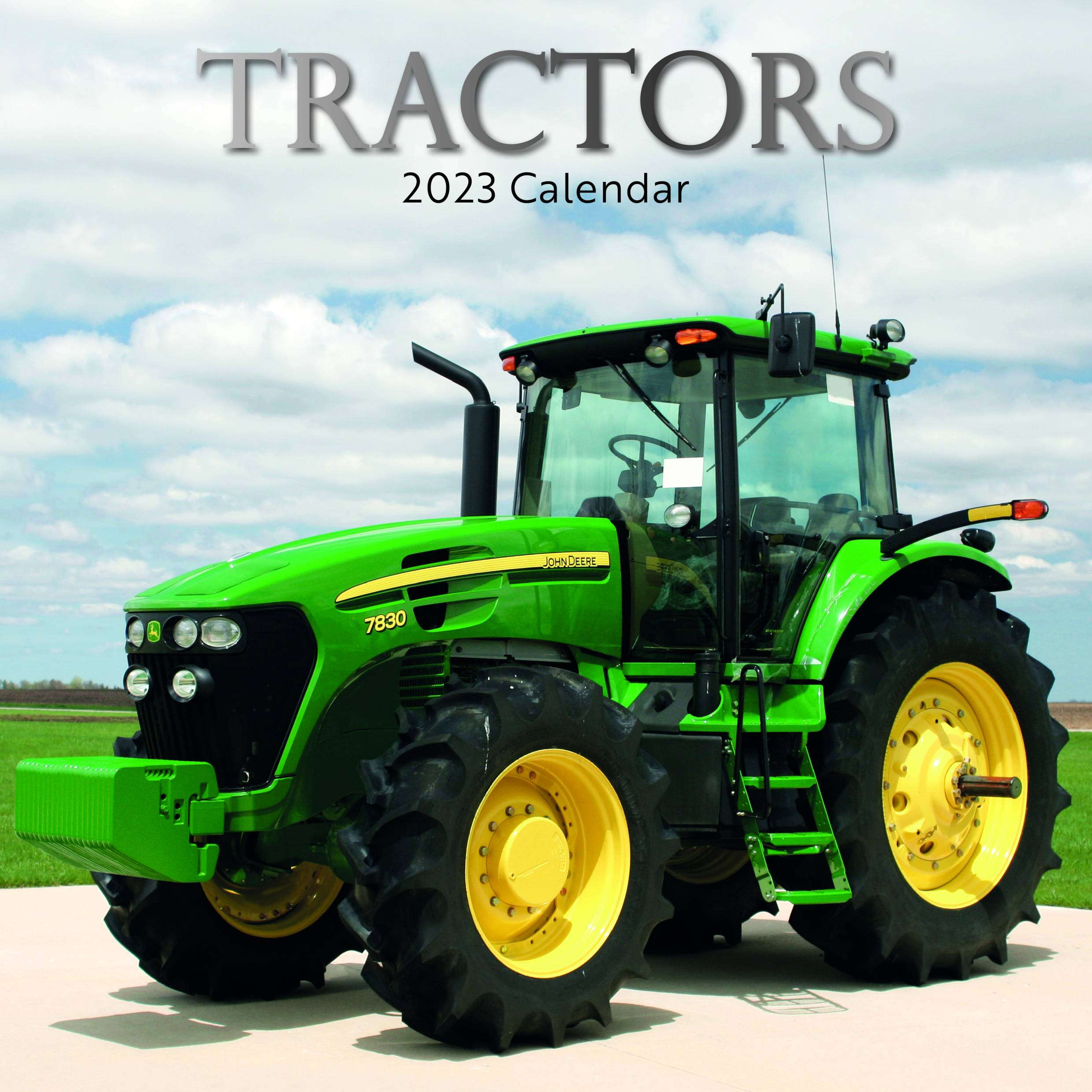 2023 Tractors - Square Wall Calendar