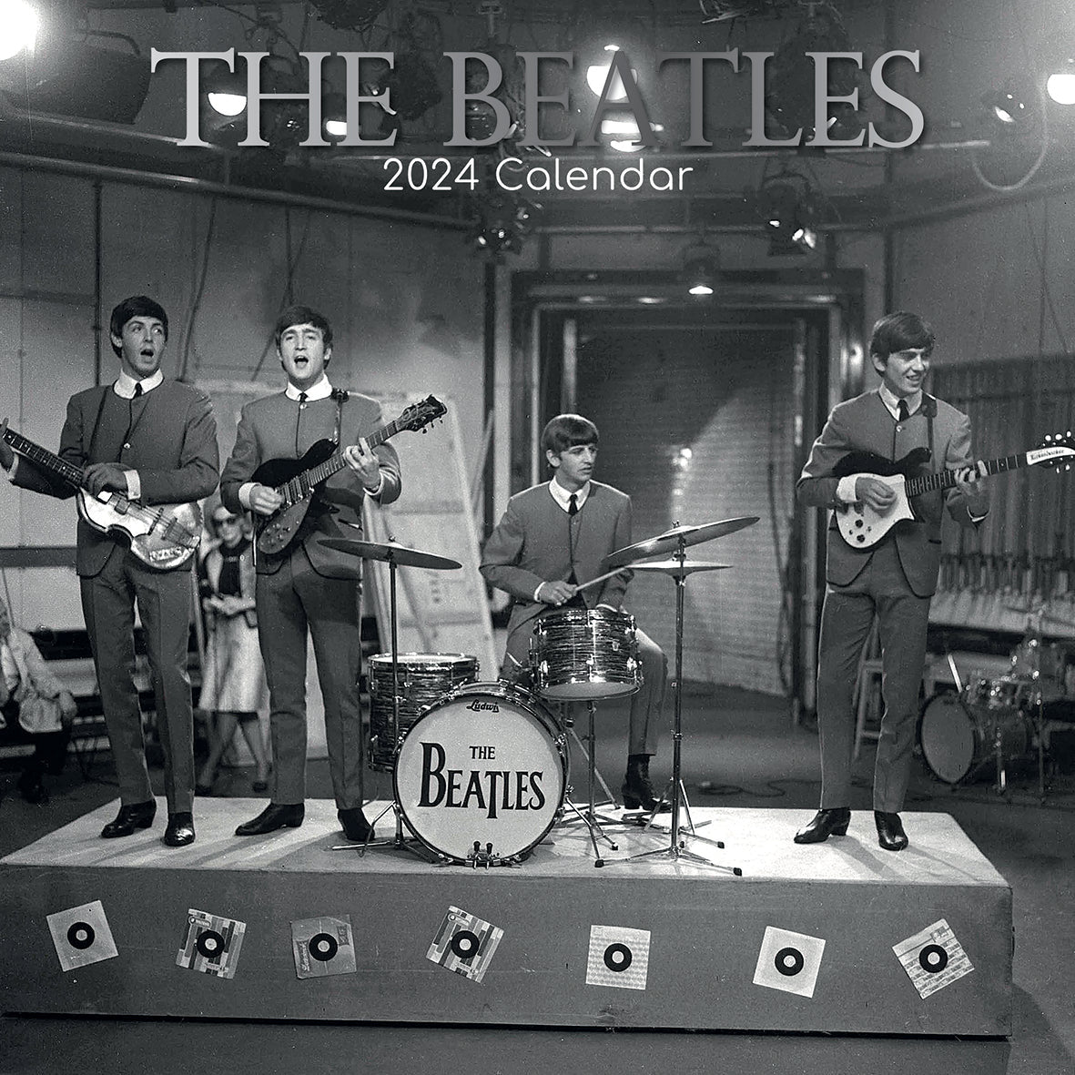 2024 The Beatles - Square Wall Calendar
